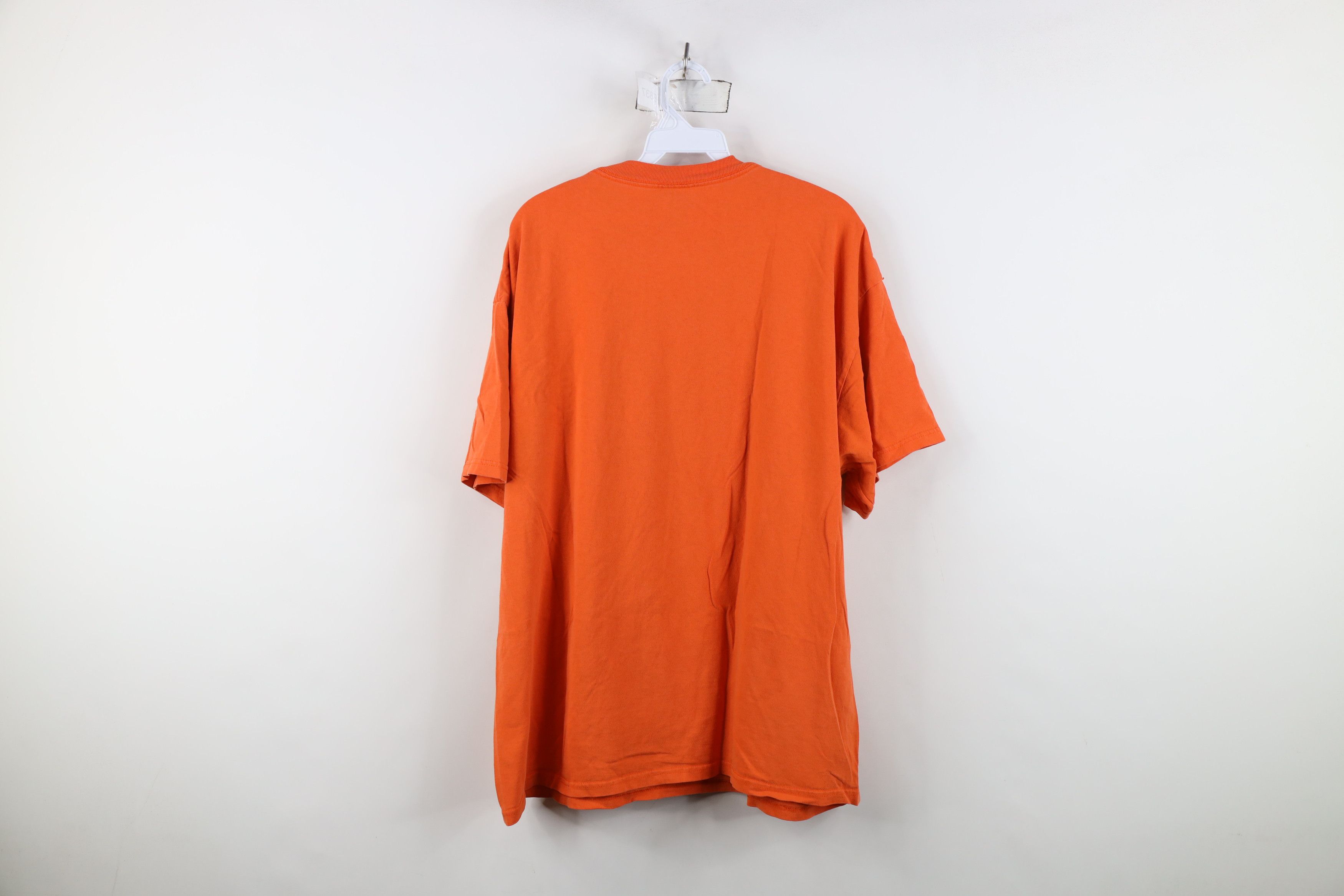 Vintage Vintage Y2K English D Detroit Tigers Baseball T-Shirt Orange Size US XL / EU 56 / 4 - 12 Thumbnail
