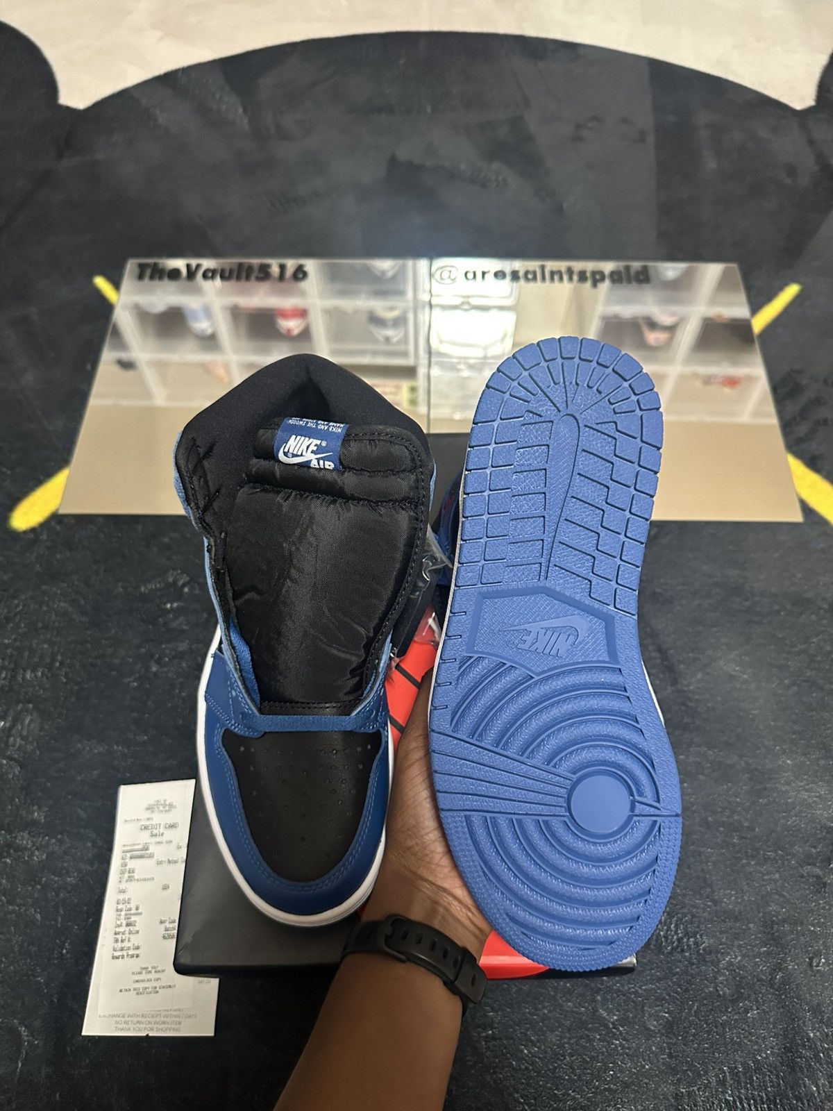 Jordan Brand Air Jordan 1 High Retro “Marina Blue” SIZE 7.5M Size US 7.5 / EU 40-41 - 4 Thumbnail