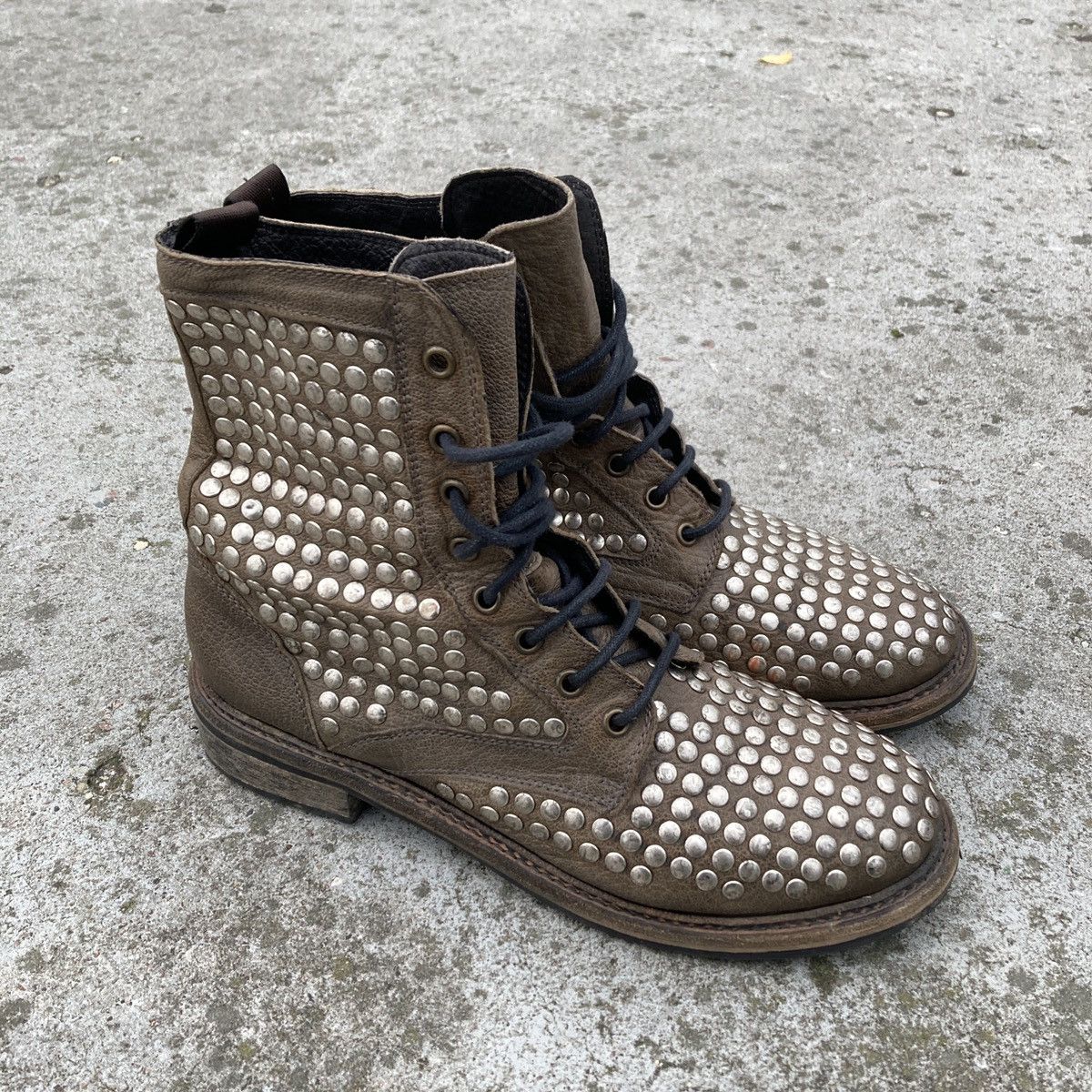 Other Fatte a mano leather studded boots Size US 6.5 / EU 39-40 - 1 Thumbnail