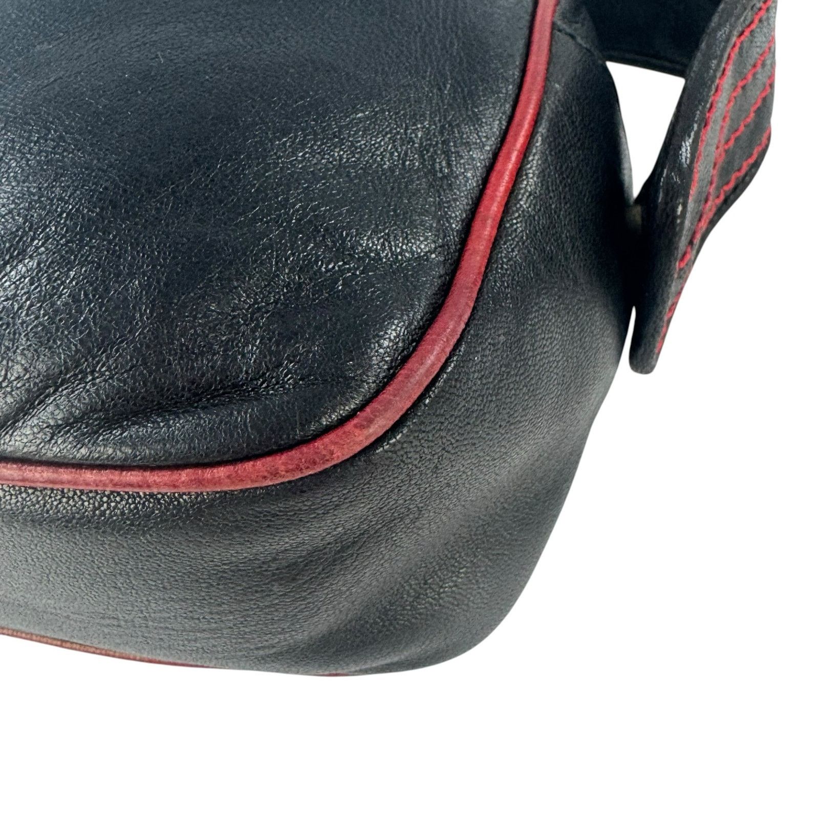 Prada Prada Mini Nappa Leather Handbag Size ONE SIZE - 12 Thumbnail