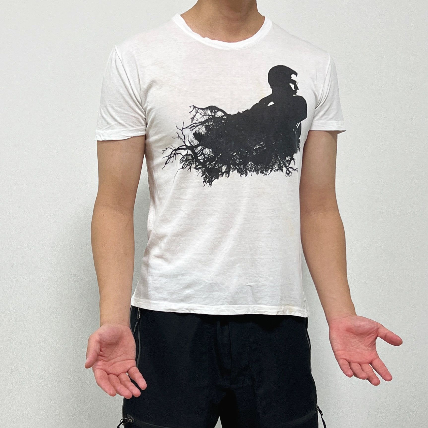 Dior × Hedi Slimane Dior Homme SS07 geometry T-shirt | Grailed