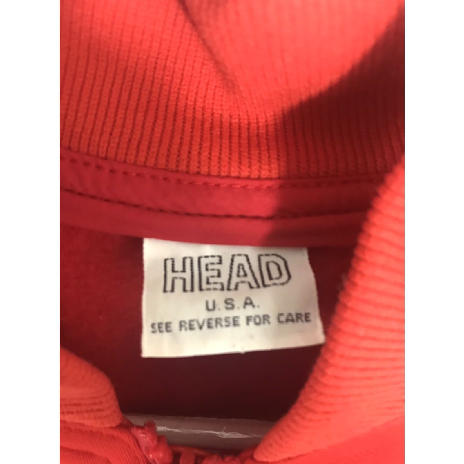 Vintage VINTAGE Head Track Jacket Mens Medium Red White Blue Zip Up Long Sleeve 80s Clothing Mens Size US M / EU 48-50 / 2 - 8 Thumbnail