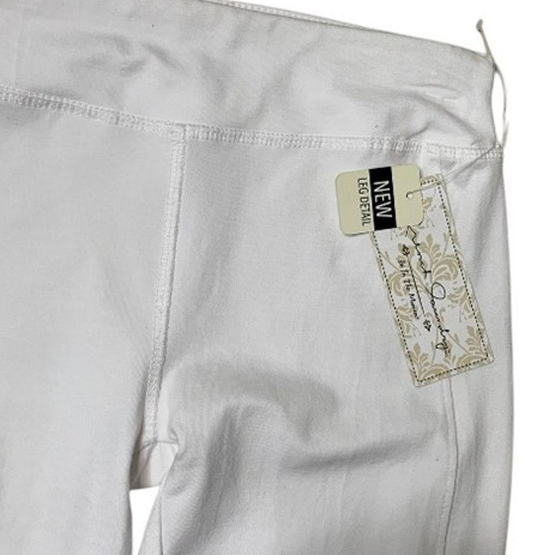 Other French Laundry Women's Sz Small Leggings White Yoga Pants Size 24" / US 00 / IT 34 - 8 Thumbnail