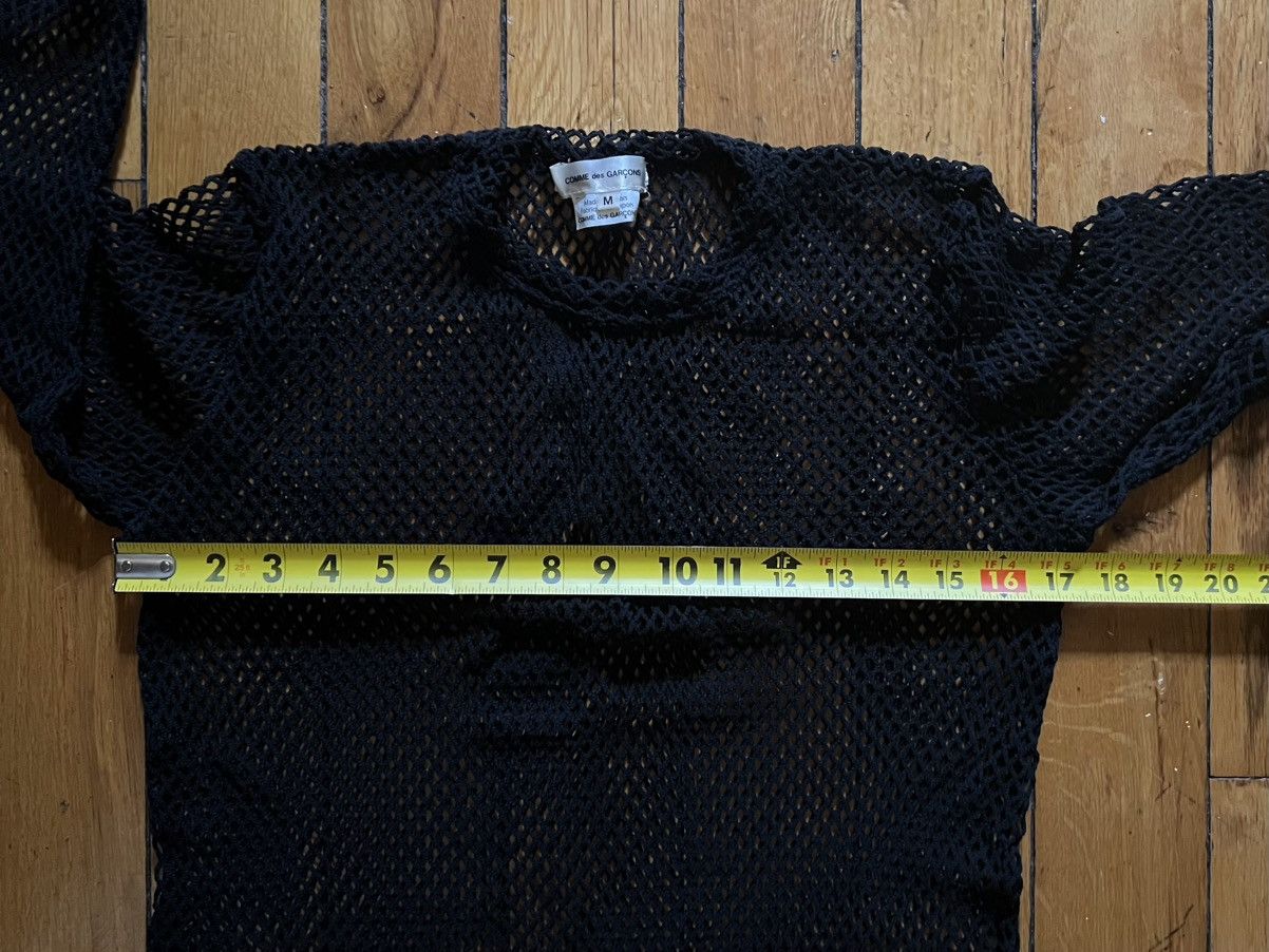 Comme des Garcons AW19 Comme des Garcons Black Mesh Tee Size M / US 6-8 / IT 42-44 - 9 Thumbnail