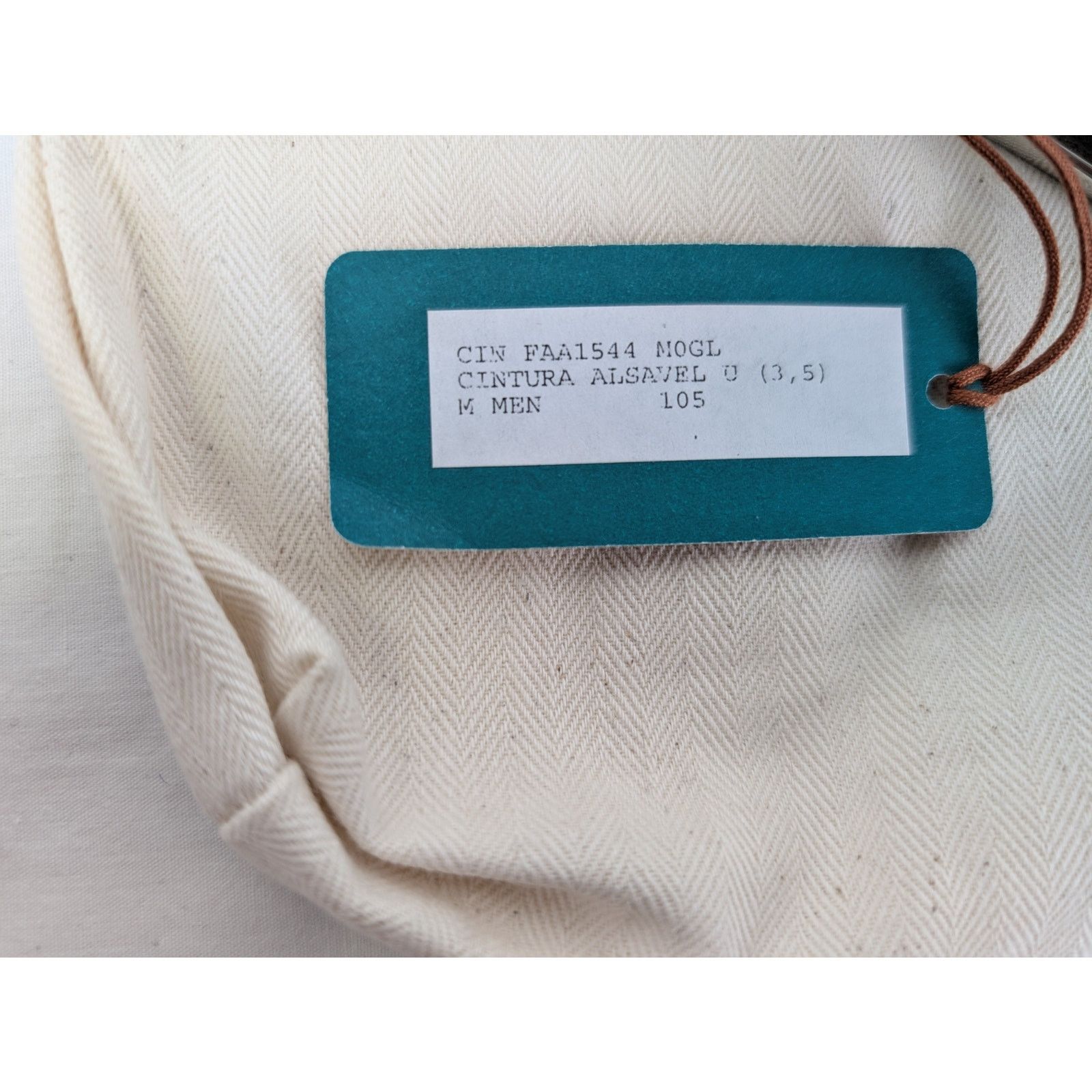 Loro Piana o1rshd1 Size:105/100% Dyed Calf Leather Cintura Alsaval Belt Size 42 - 17 Thumbnail