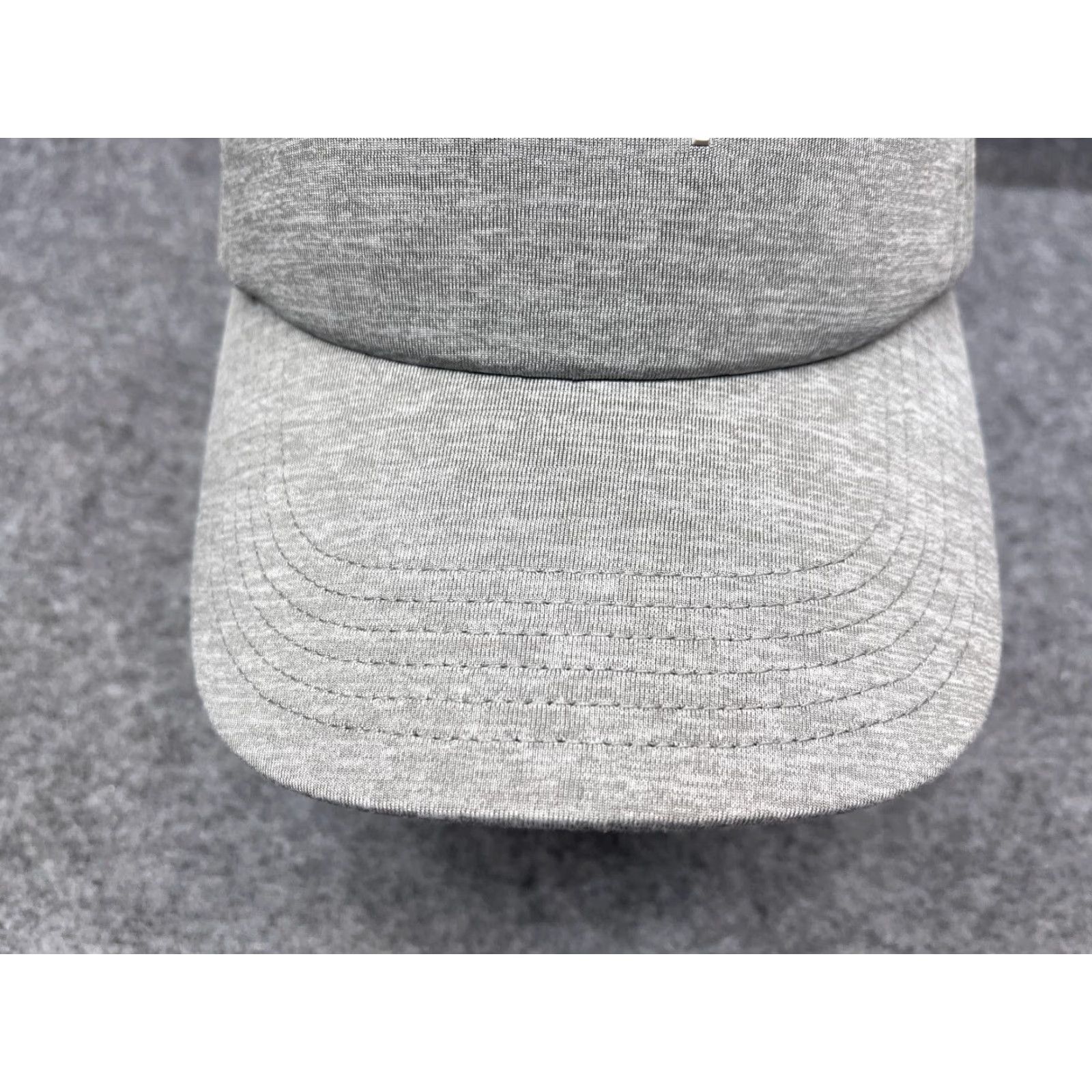 Champion Champion Hat Cap Strap Back Adult One Size Heather Gray 100% Polyester Golf Cap Adjustable Twill Logo Men Mens Size ONE SIZE - 3 Thumbnail