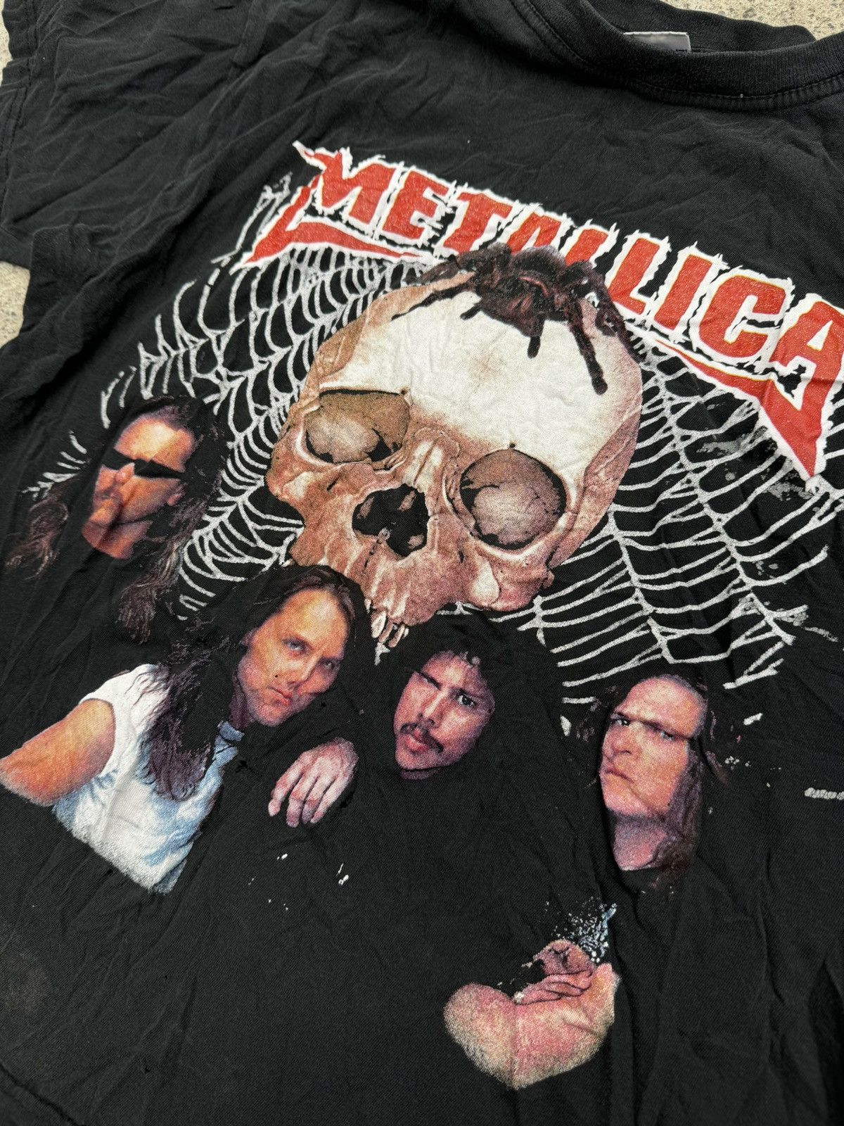 Band Tees × Metallica × Vintage RARE METALLICA Y2K VINTAGE BAND 90s TSHIRT TEE GRUNGE ROCK Size US S / EU 44-46 / 1 - 7 Thumbnail