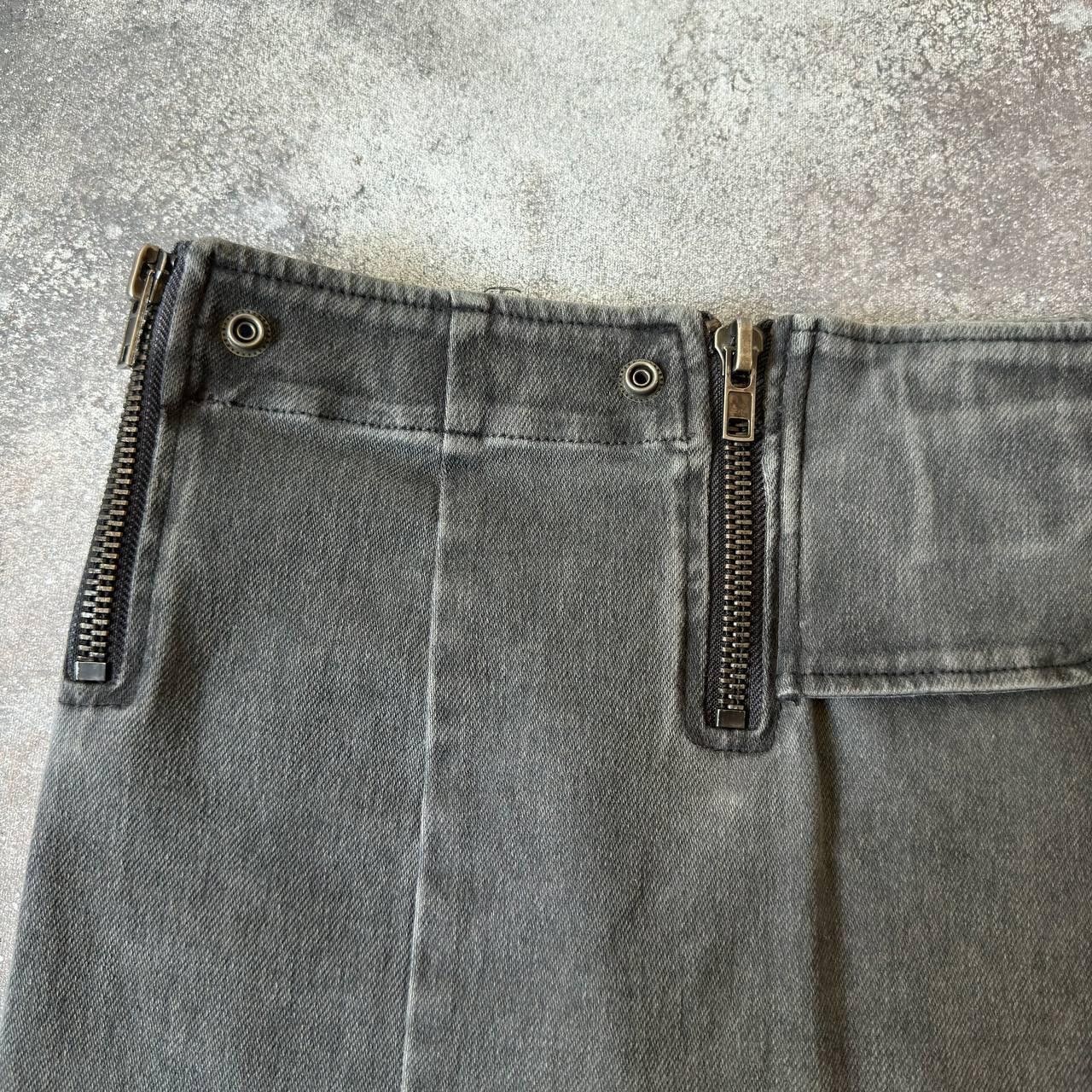 Diesel Y2K Diesel Vintage Grunge Washed Denim Mini Skirt Size 29" - 5 Thumbnail