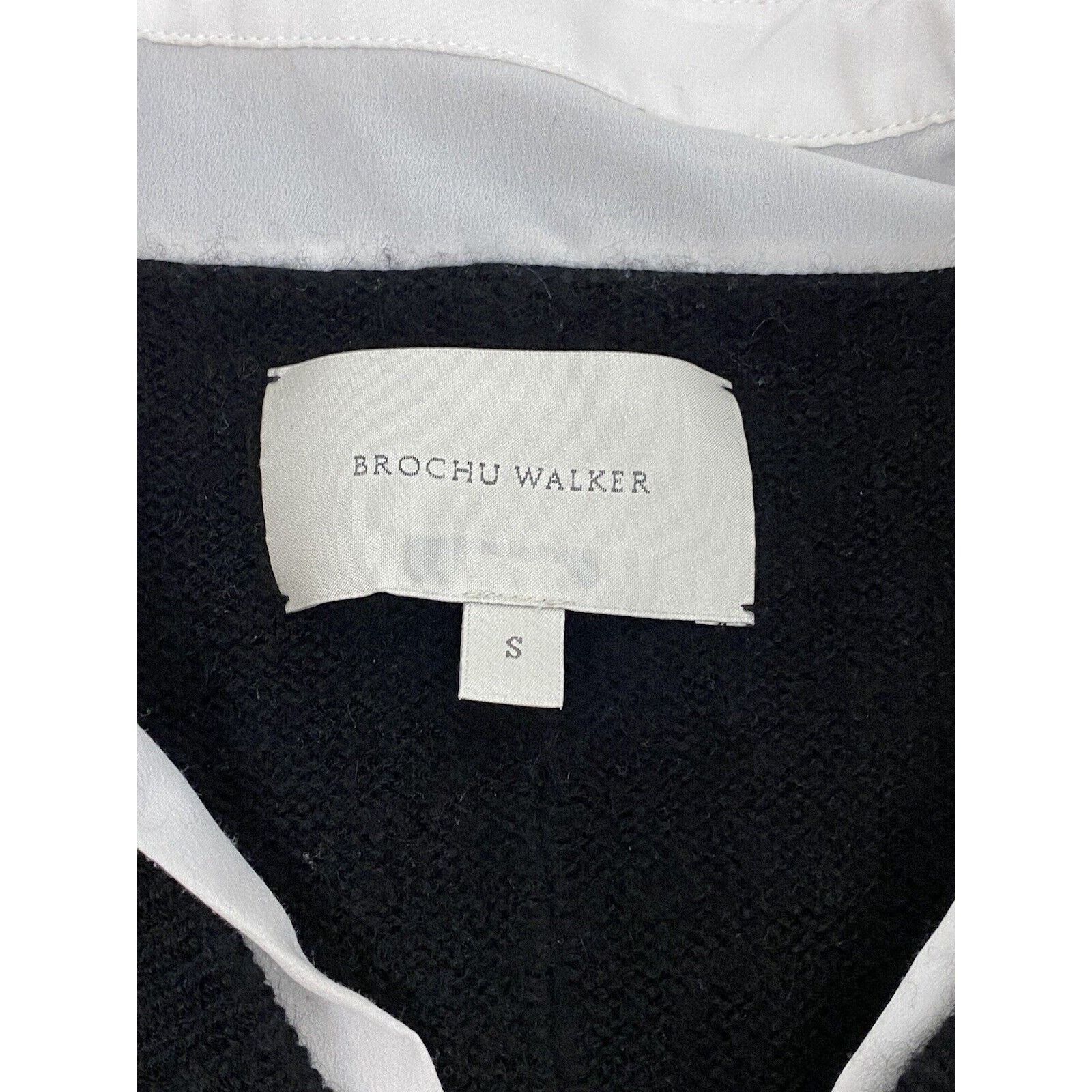 Brochu Walker Brochu Walker The Looker V Neck Wool Cashmere Sweater SZ S Size S / US 4 / IT 40 - 8 Thumbnail