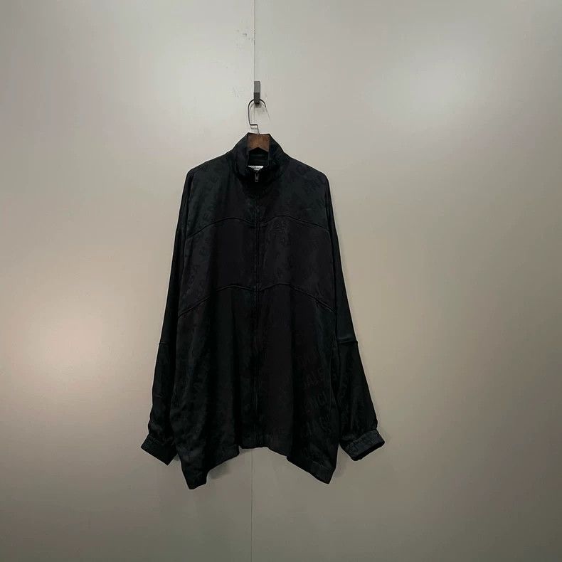 Balenciaga size 34 Full monogrammed logo jacket