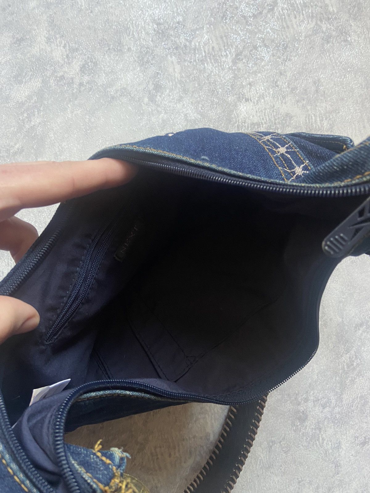 Handmade × Hysteric Glamour × Vintage Denim bag hand made Size ONE SIZE - 5 Thumbnail