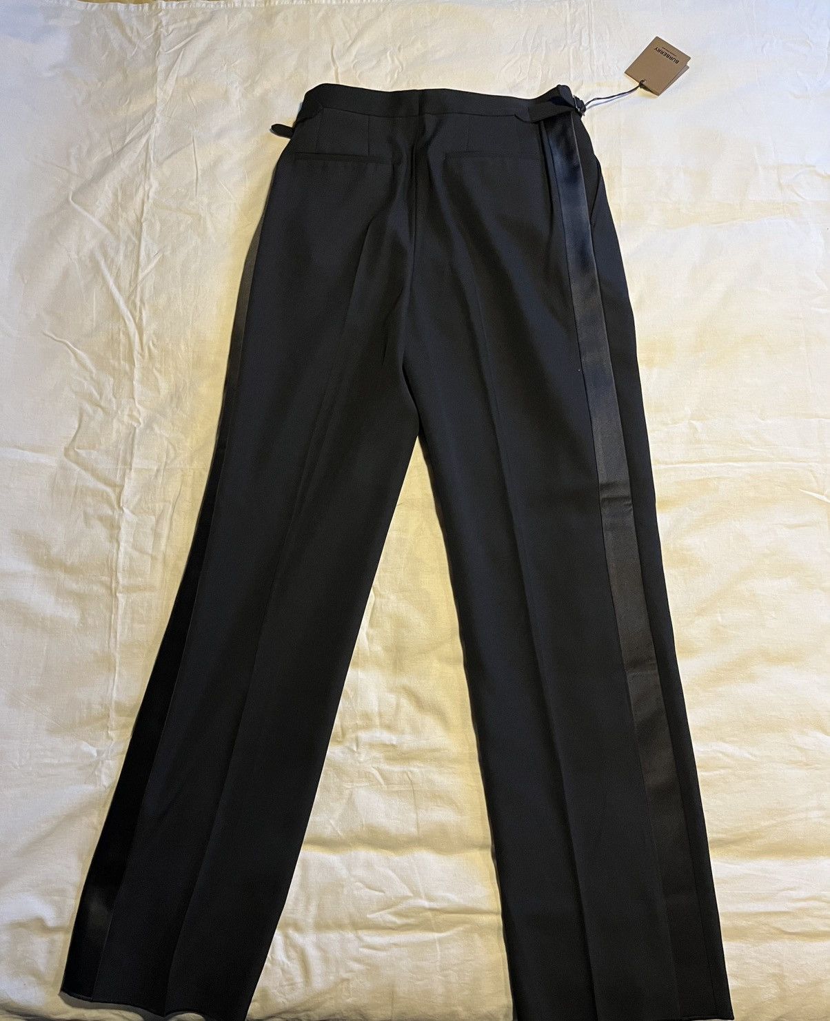 Burberry Burberry pleated wide leg wool trousers. Size US 32 / EU 48 - 14 Thumbnail