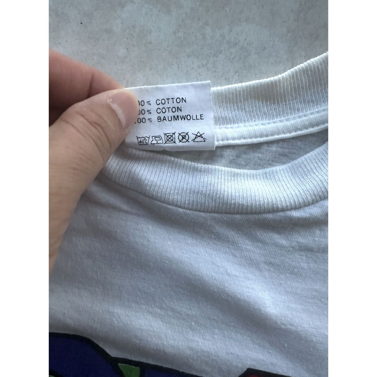 Vintage VINTAGE 90s PARIS Artiste White Graphic T-Shirt XL Short Sleeve Unbranded Unisex Adults Mens Womens Size US XL / EU 56 / 4 - 5 Thumbnail