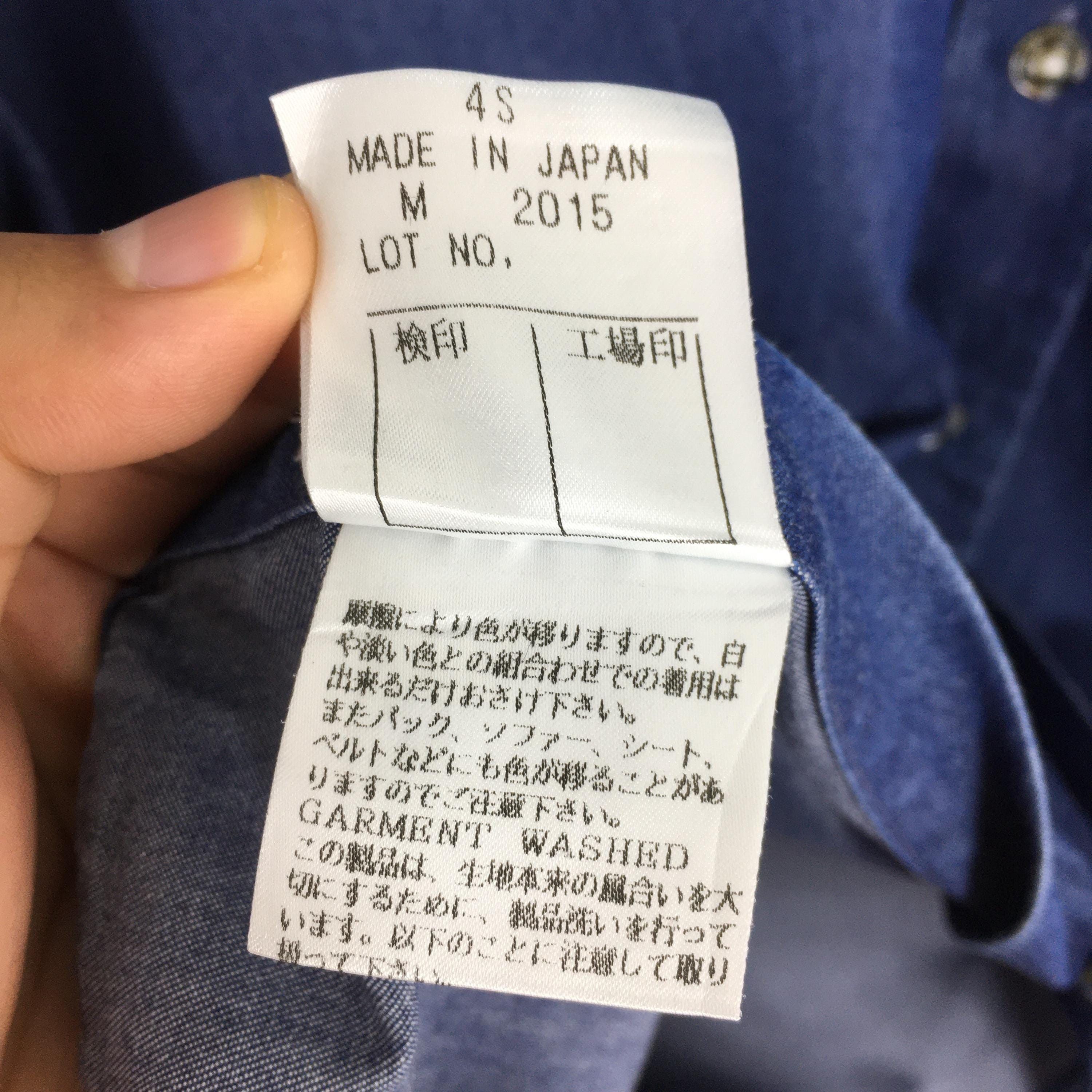 Aquascutum × Vintage Vintage 90's Aquascutum London Blue Shirt Medium Size US M / EU 48-50 / 2 - 7 Thumbnail
