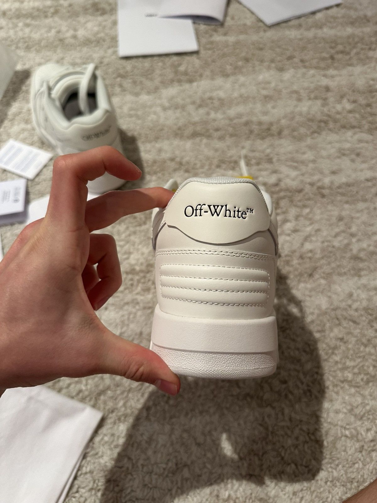 Off-White Off white out of office triple white sole Size US 9.5 / EU 42-43 - 13 Thumbnail