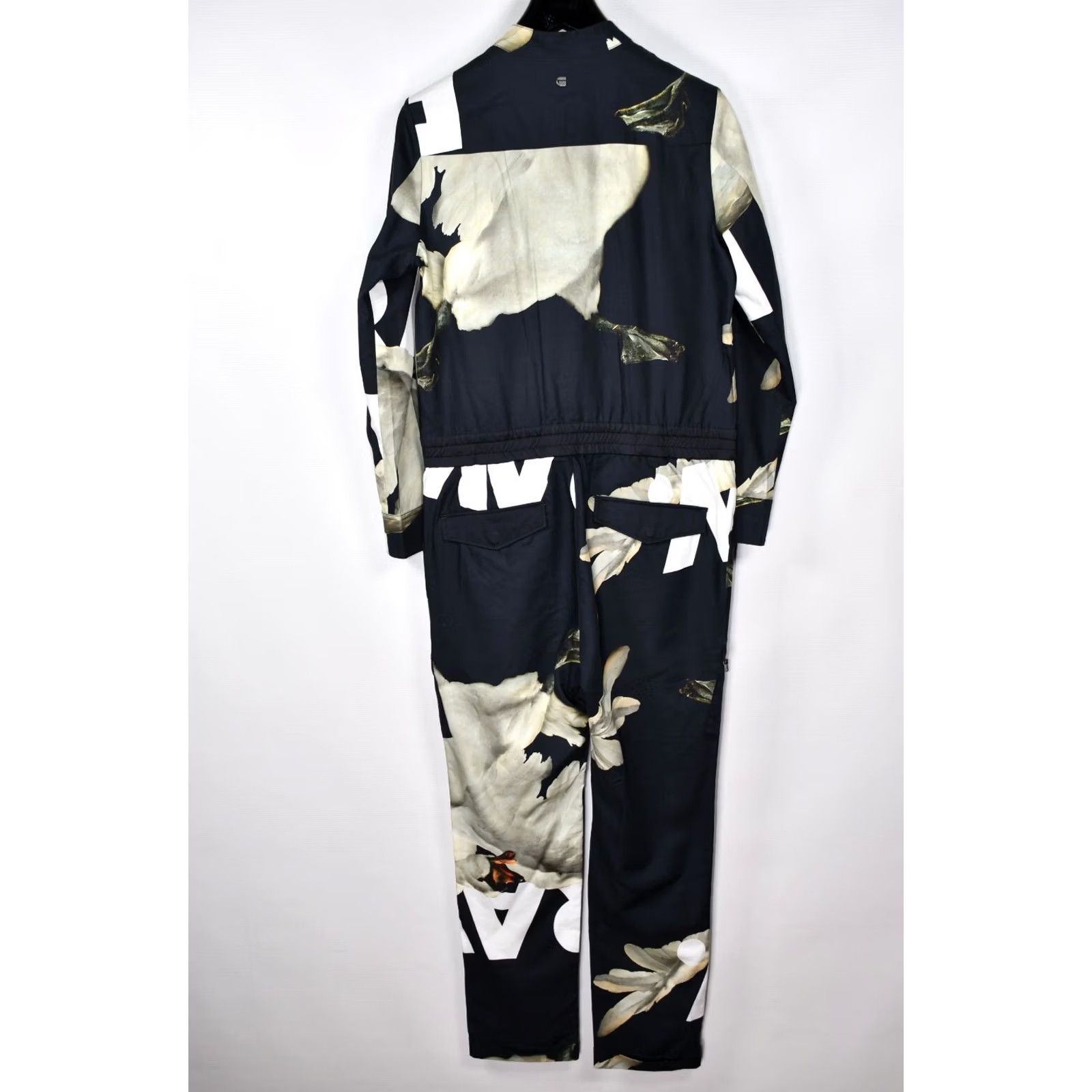 G-Star G-Star RAW Hybrid Archive Jumpsuit WOMEN S Multicolor 56% Lyocell 44% Cotton NEW One-Piece Stars Style D06616-9321-5929 Size 28" / US 6 / IT 42 - 7 Thumbnail