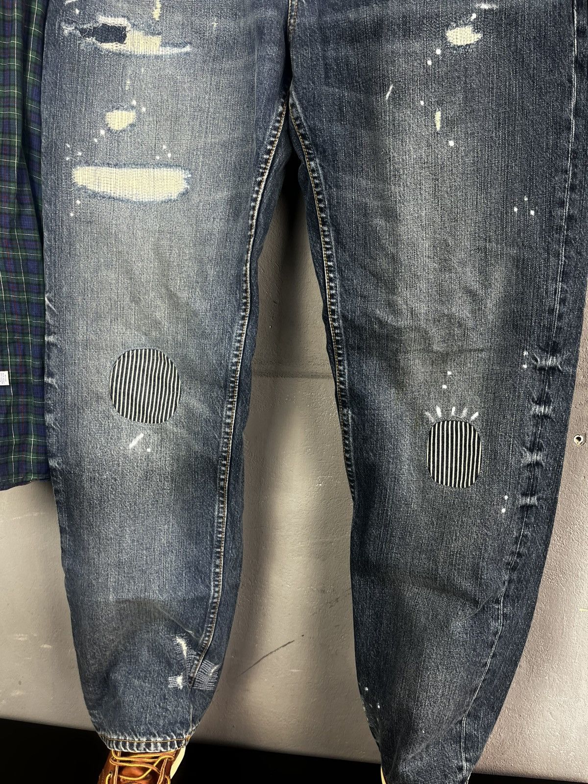 Nudie Jeans Nudie Jeans co denim distressed pants Size US 34 / EU 50 - 5 Thumbnail
