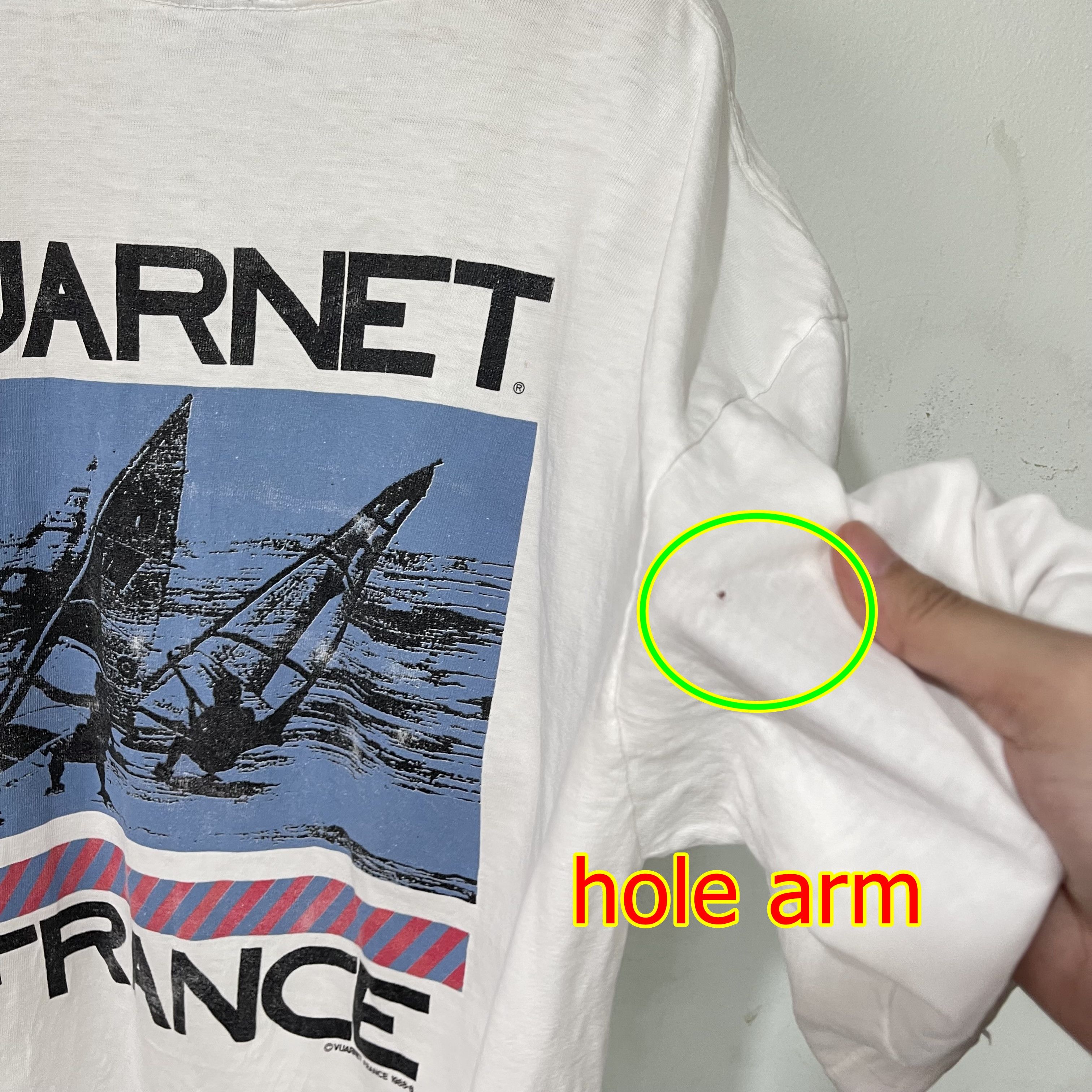 Vuarnet Vintage 90s Vuarnet France T-Shirt Size US XL / EU 56 / 4 - 8 Thumbnail