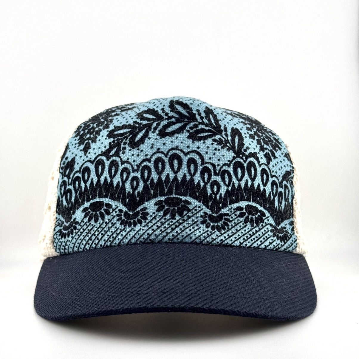 CA4LA CA4LA Japanese Artisan Cap Batik Panel Crochet Back Size ONE SIZE - 2 Thumbnail