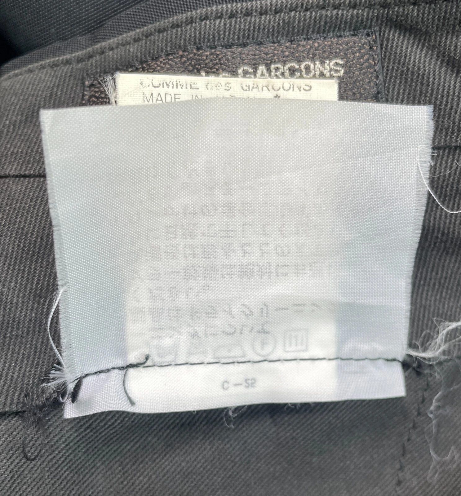 Comme des Garcons Homme CDGH PLUS 1991 Triacetate Balloon Pants Size US 29 - 8 Thumbnail