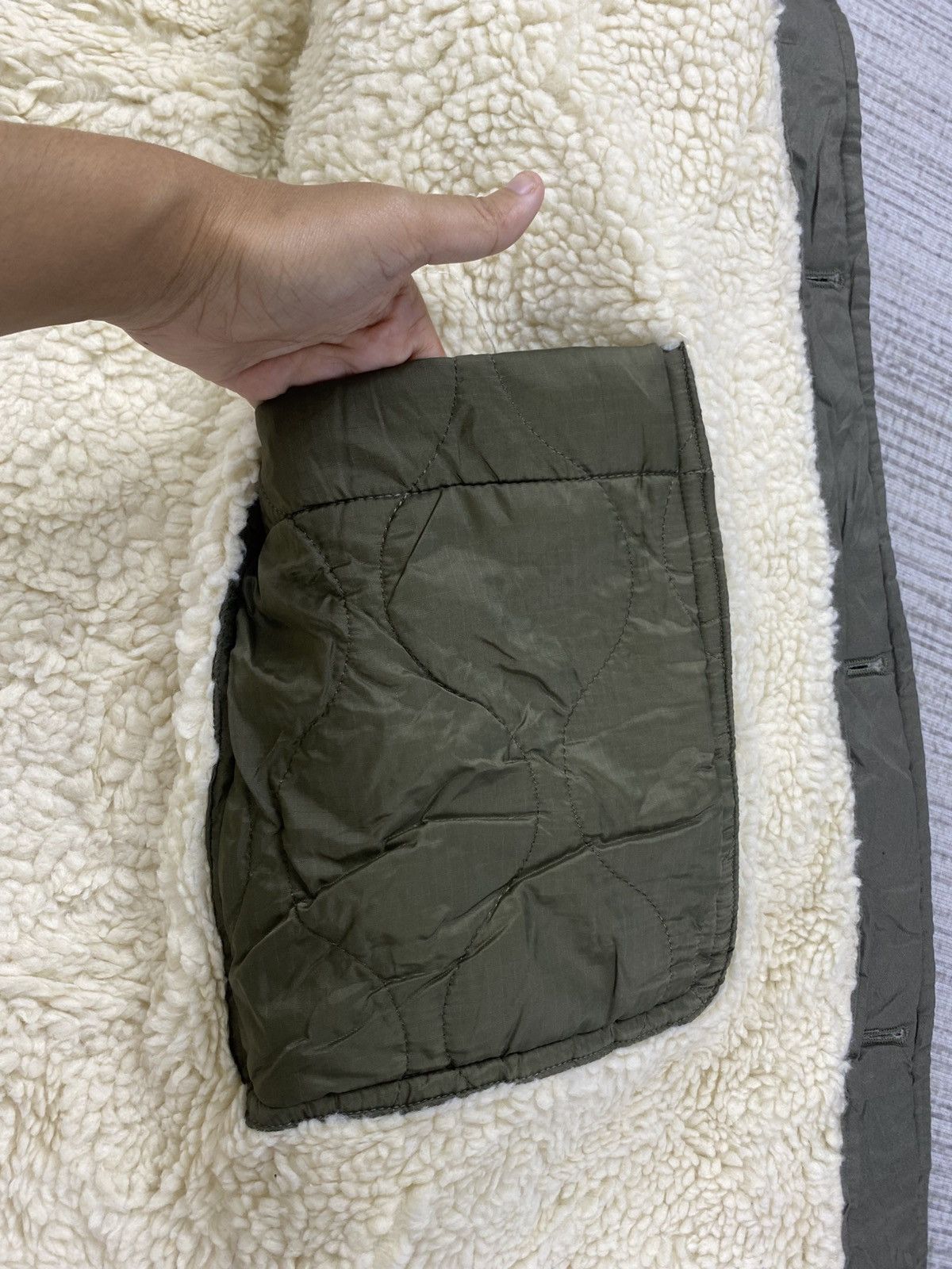 Avirex Vintage Avirex Military Quilted Lined Sherpa Parka Jacket Size US M / EU 48-50 / 2 - 9 Thumbnail