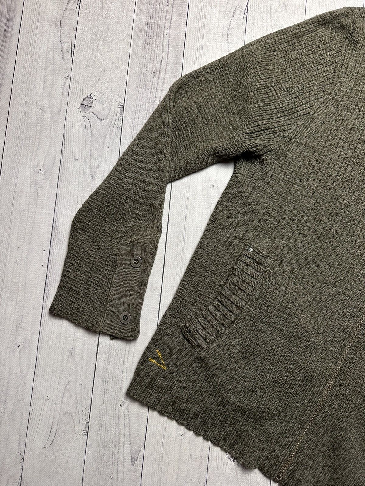 Nike × Vintage Vintage Nike zip sweater rare knitted size M logo Size US M / EU 48-50 / 2 - 4 Thumbnail