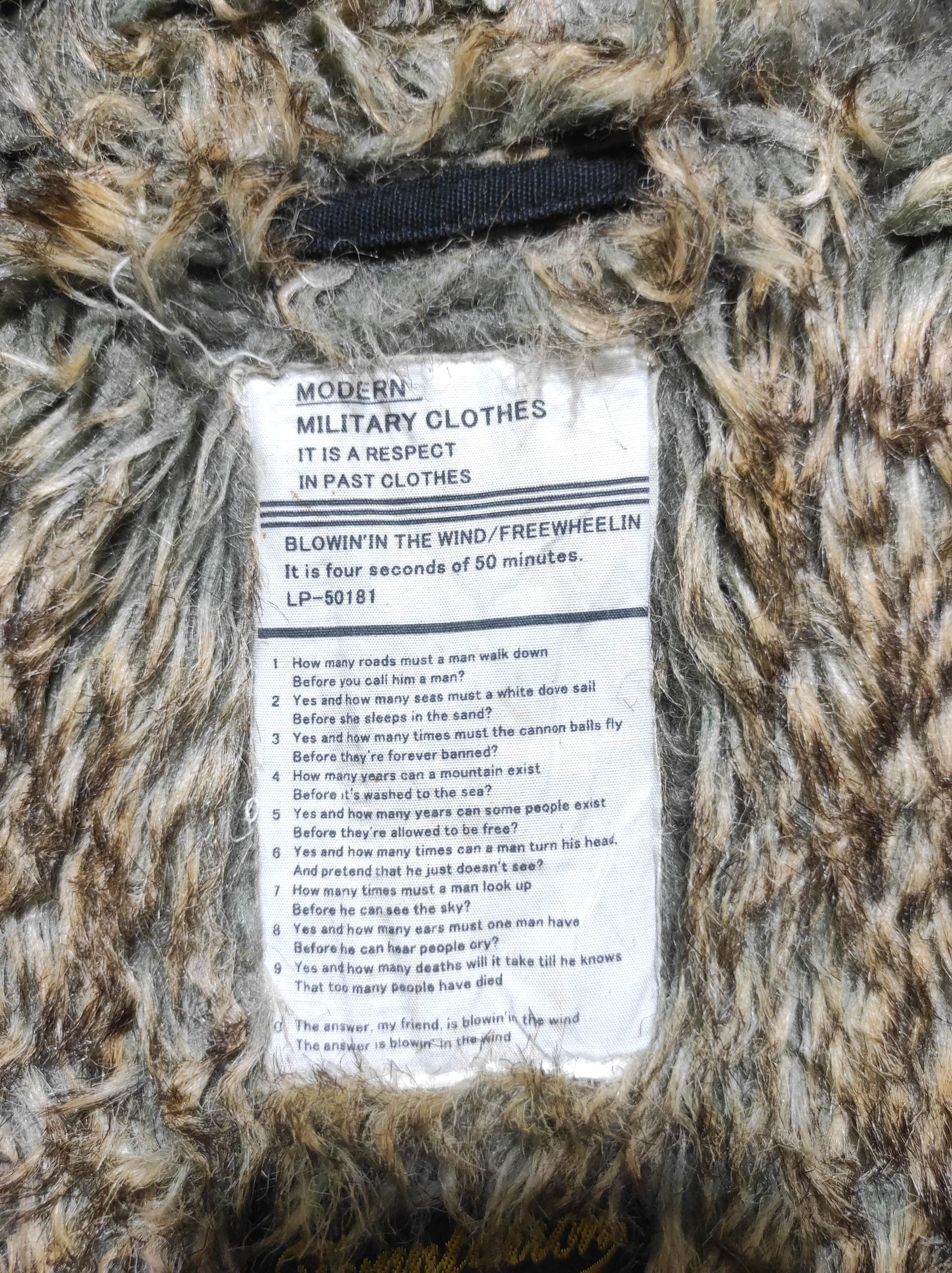 If Six Was Nine Temptation Japan N1 Deck fur Jacket Size US M / EU 48-50 / 2 - 11 Thumbnail