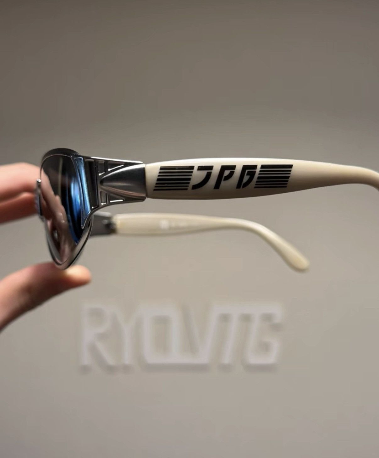Jean Paul Gaultier Silver Tinted Lens Sunglasses Size ONE SIZE - 4 Thumbnail