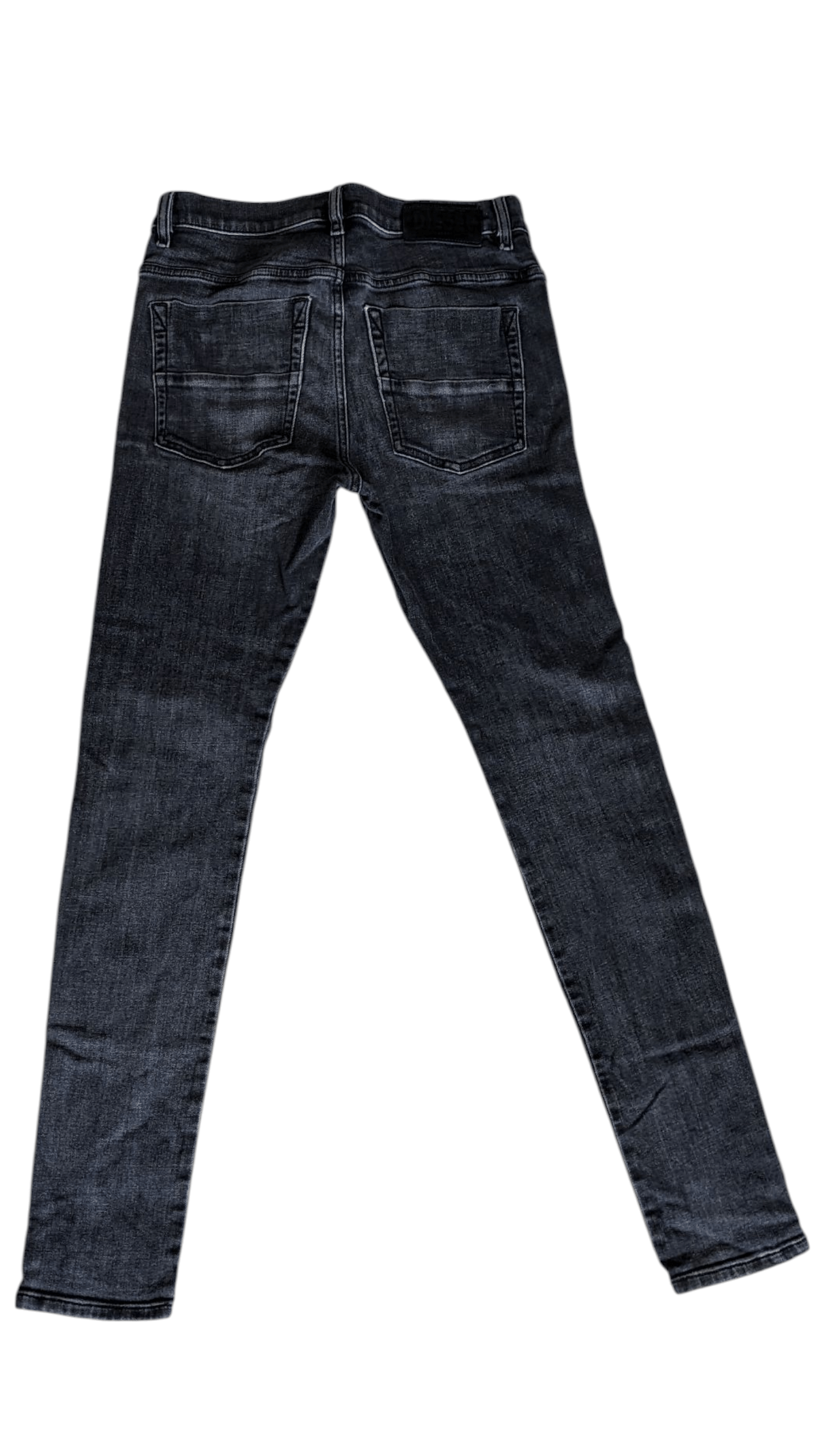 Diesel Diesel D-Amny X Skinny Jeans – W29 L30 – Black Washed Denim Size 30" / US 8 / IT 44 - 7 Thumbnail