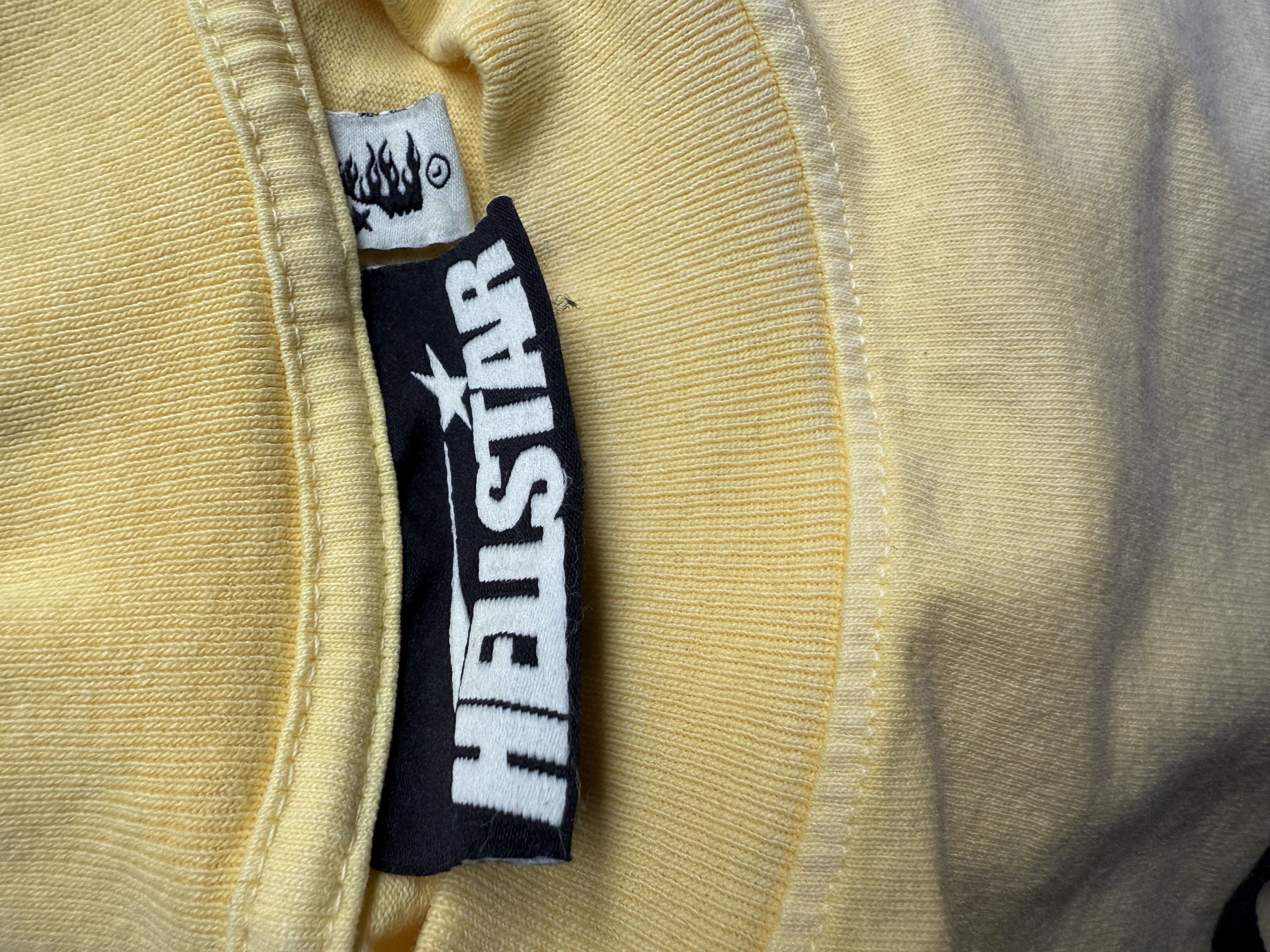 HELLSTAR Classic Black Glitter Logo T-Shirt Size US L / EU 52-54 / 3 - 3 Thumbnail
