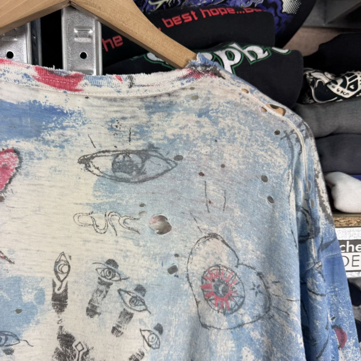 Band Tees × Vintage THE CURE 1992 WISH ALBUM WORLD TOUR ALL OVER PRINT T-SHIRT Size US XL / EU 56 / 4 - 13 Thumbnail