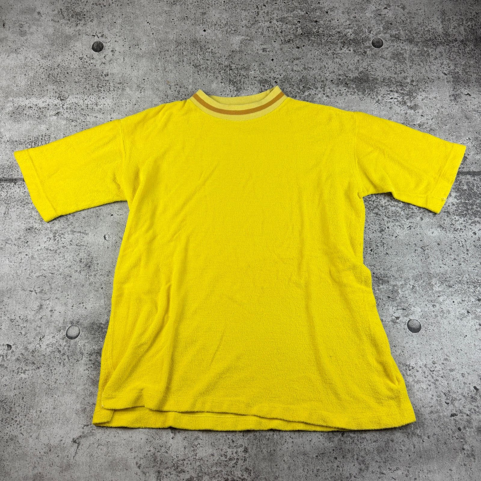 Vintage True Vintage Westvale Yellow Mock Neck Shirt Size Medium Size US M / EU 48-50 / 2 - 1 Thumbnail
