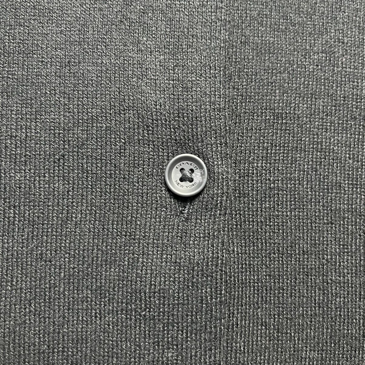 Coach × Designer Coach Black Cardigan Sweater Luxury Designer Size XXS / US 00 / IT 34 - 5 Thumbnail