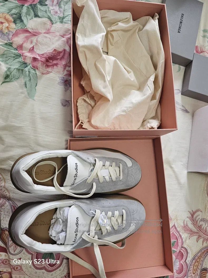 Acne Studios Low-top De Xun shoes, casual life shoes