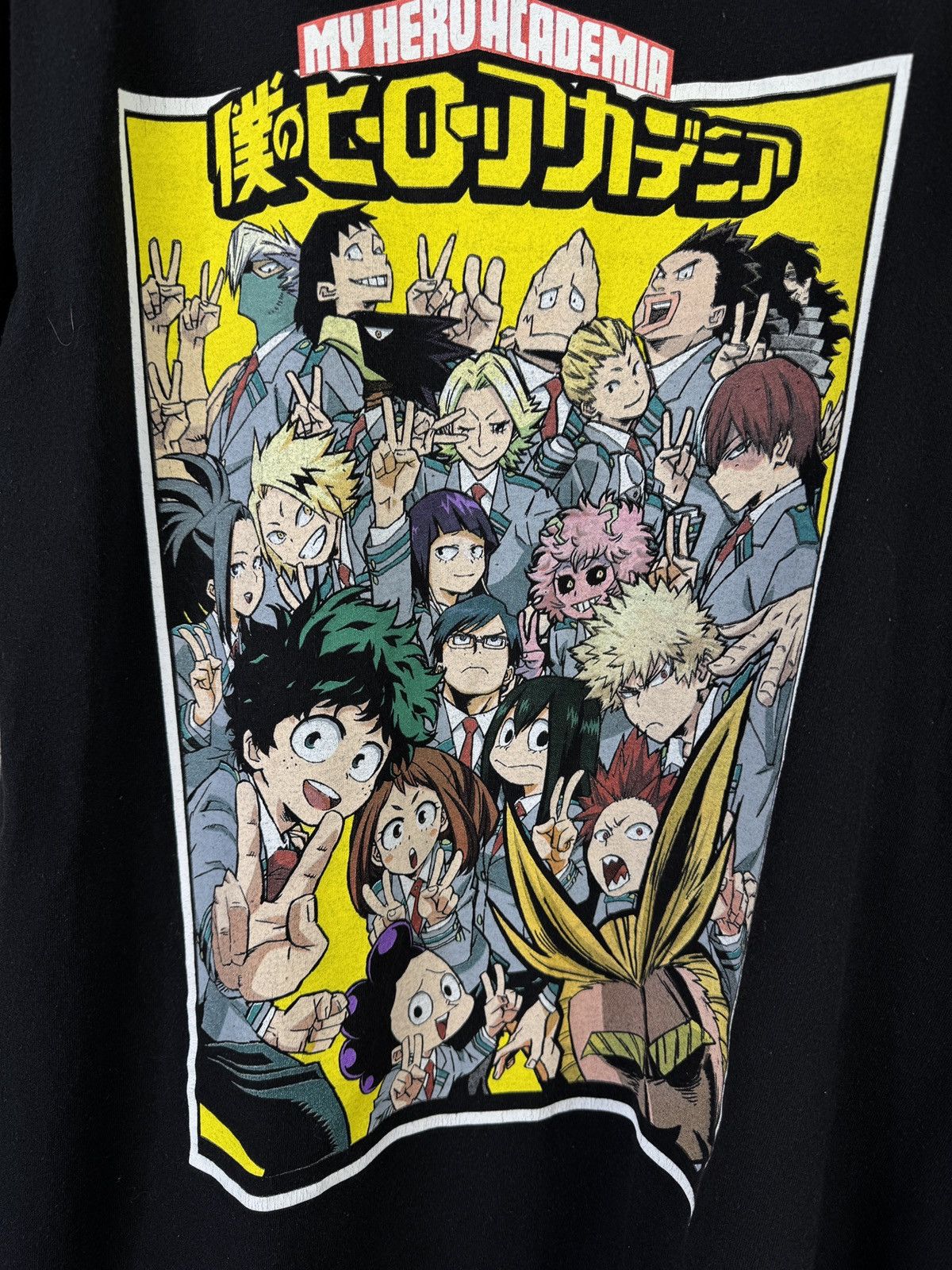 Anime × Japanese Brand Men’s My Hero Academia T-Shirt Anima Streetwear Size XL Size US XL / EU 56 / 4 - 6 Thumbnail