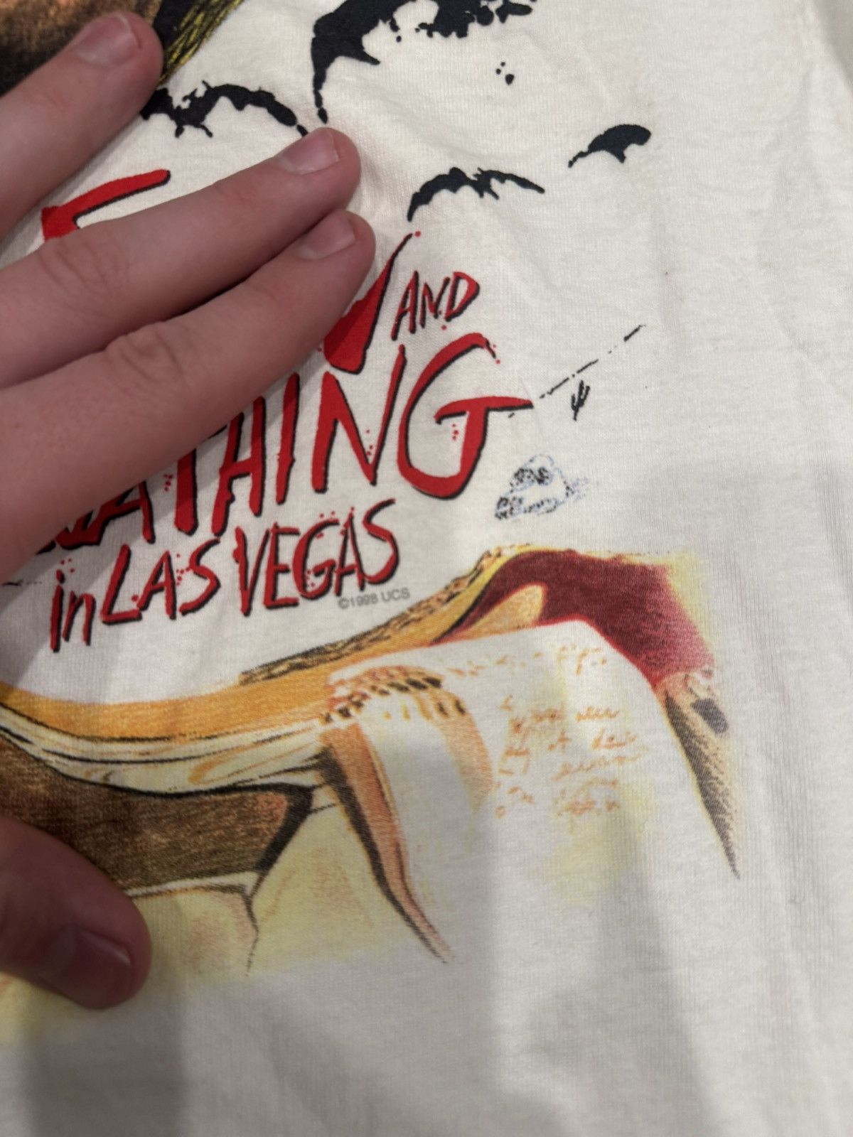 Vintage 1997 fear and loathing movie promo tee!!!!! Size US XL / EU 56 / 4 - 2 Thumbnail