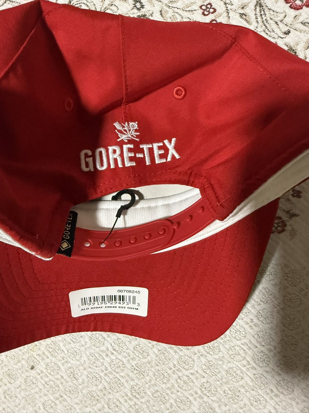 Aime Leon Dore Aime Leon Dore GORE-TEX Offshore Hat Tango Red Waterproof Size ONE SIZE - 7 Thumbnail