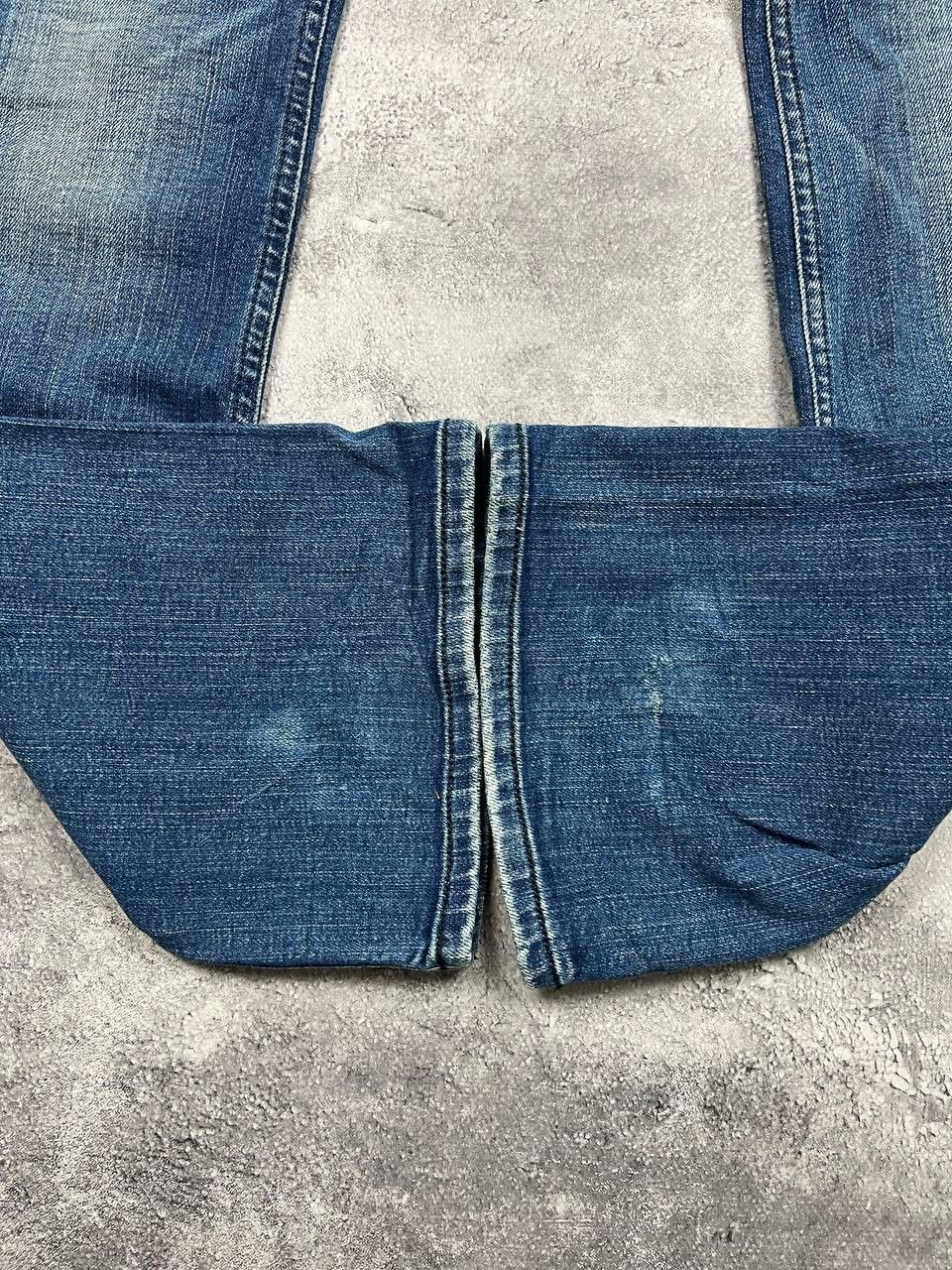 Diesel Vintage Diesel Jeans Flared Distressed Y2K Avant Garde Denim Size 32" / US 10 / IT 46 - 15 Thumbnail