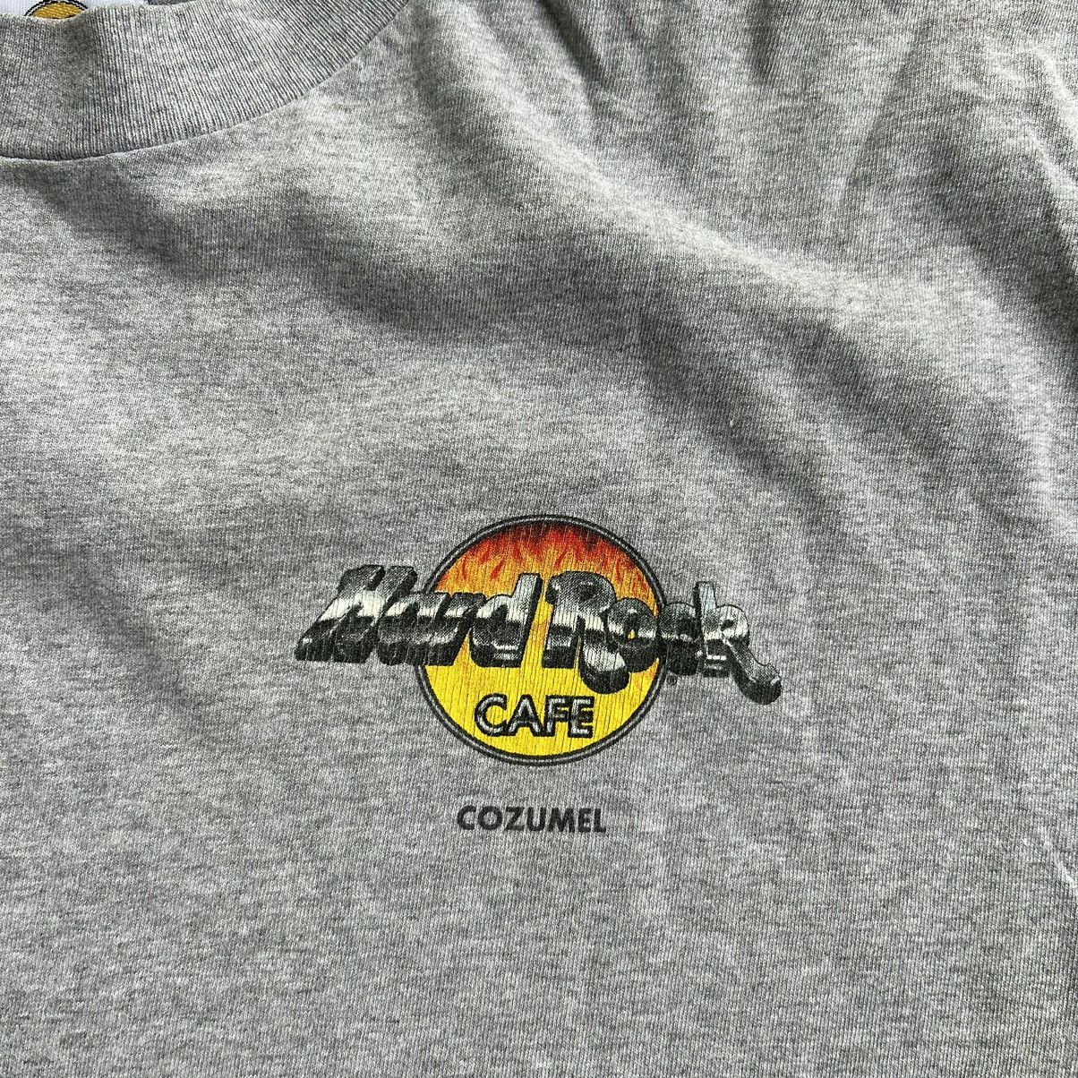 Hard Rock Cafe × Vintage Vintage 90s Hard Rock Cafe Guitar Flames T Shirt Size US XL / EU 56 / 4 - 6 Thumbnail