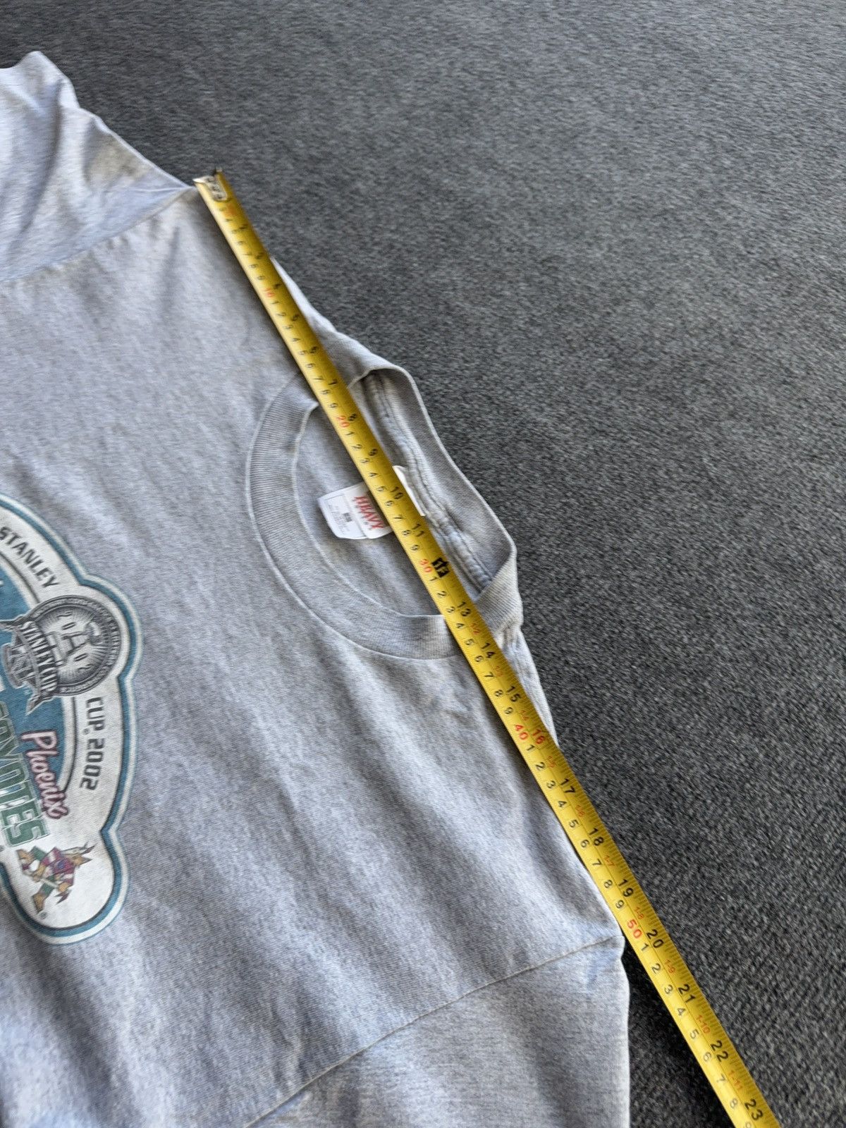 NHL Vintage 2002 NHL Stanley Cup Playoffs Sharks Coyotes 00s Tee Size US M / EU 48-50 / 2 - 16 Thumbnail
