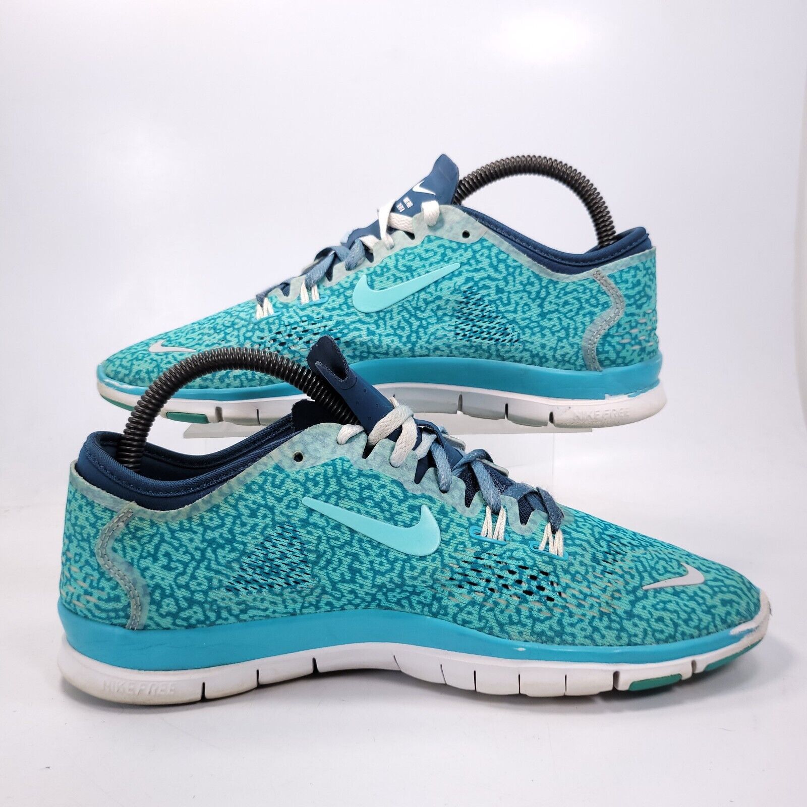 Nike Nike Free TR Fit 4 Shoe Women Size 7.5 629832-303 Blue White Size US 7.5 / IT 37.5 - 6 Thumbnail