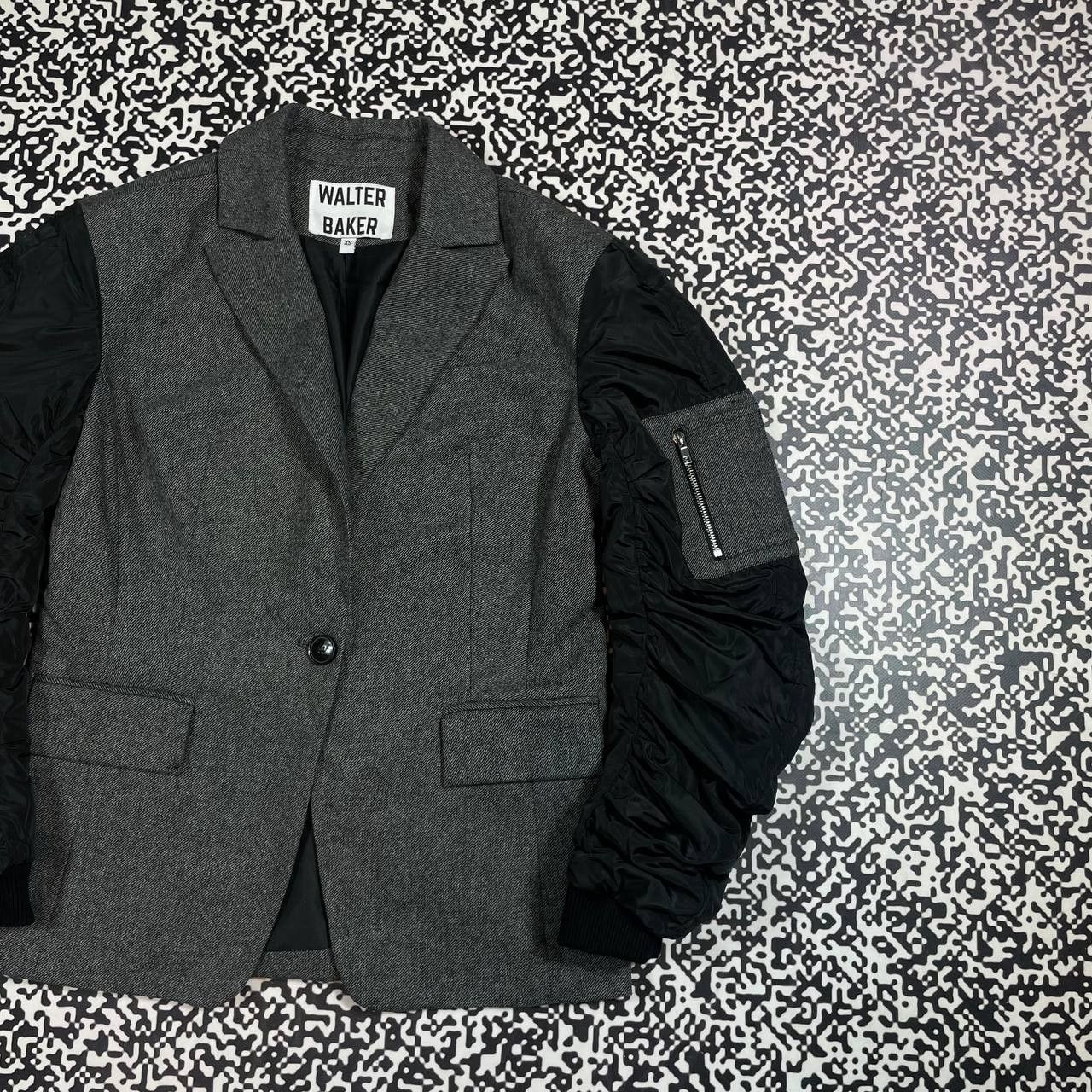 Japanese Brand Walter Baker Archive Japanese Style Blazer Sleevess Bomber Size S / US 4 / IT 40 - 6 Thumbnail