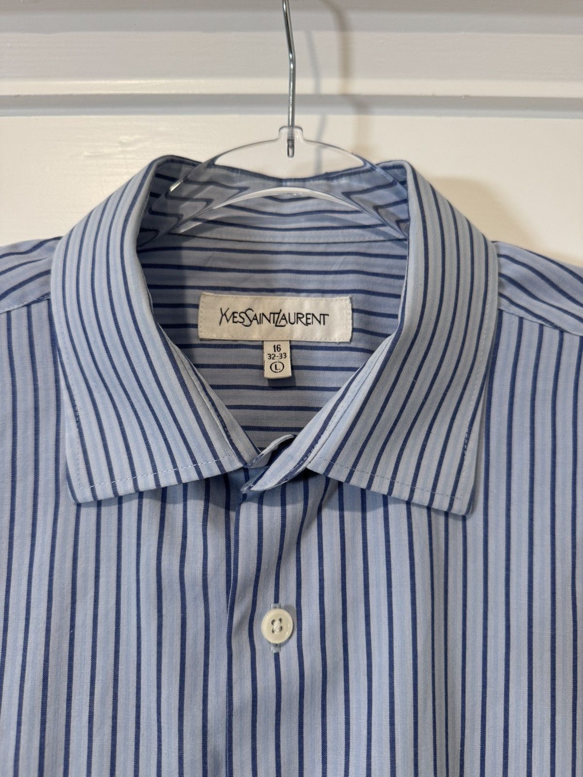 Yves Saint Laurent YSL casual dress shirt Size US M / EU 48-50 / 2 - 2 Thumbnail