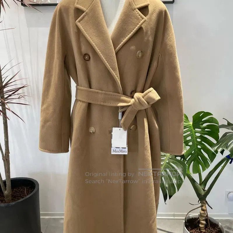 Max Mara MaxMara Camel Cashmere Long Coat for Women . Size S / US 4 / IT 40 - 1 Thumbnail
