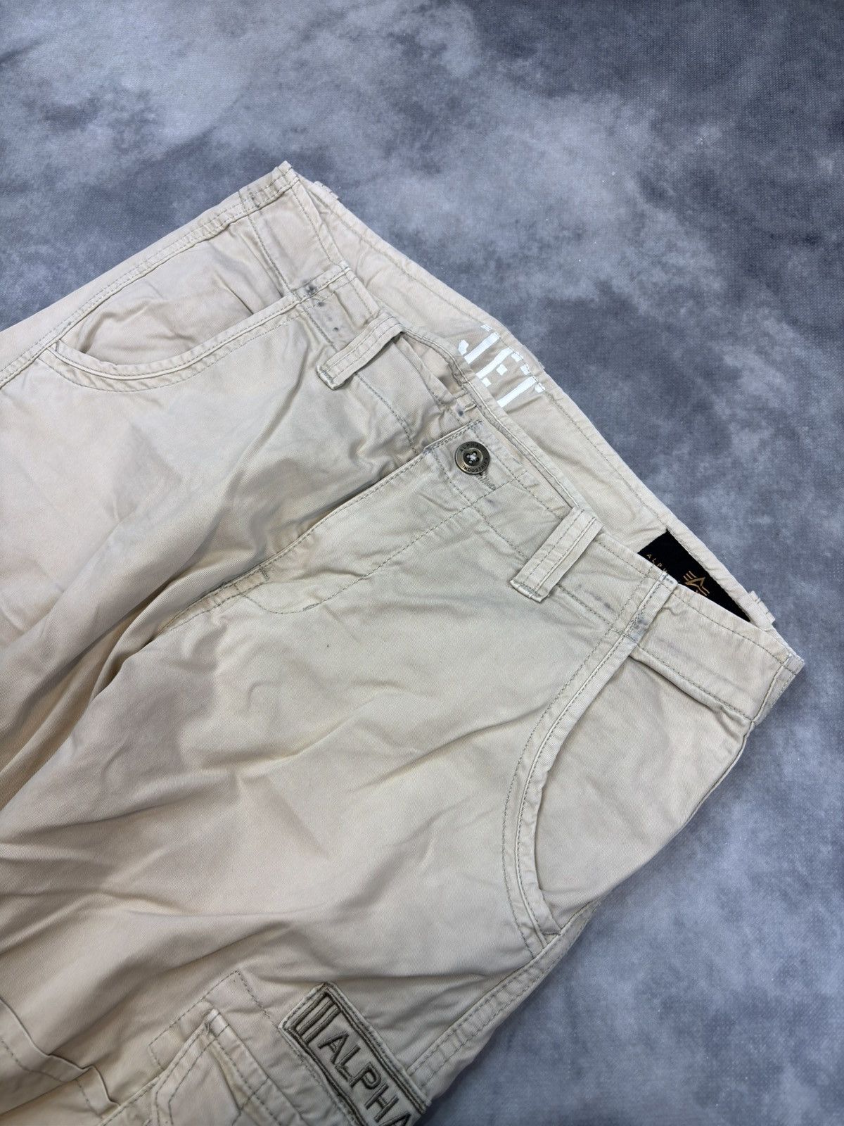 Alpha Industries Vintage Alpha Industries Cargo Bondage Pants Military 90’s Size US 32 / EU 48 - 4 Thumbnail
