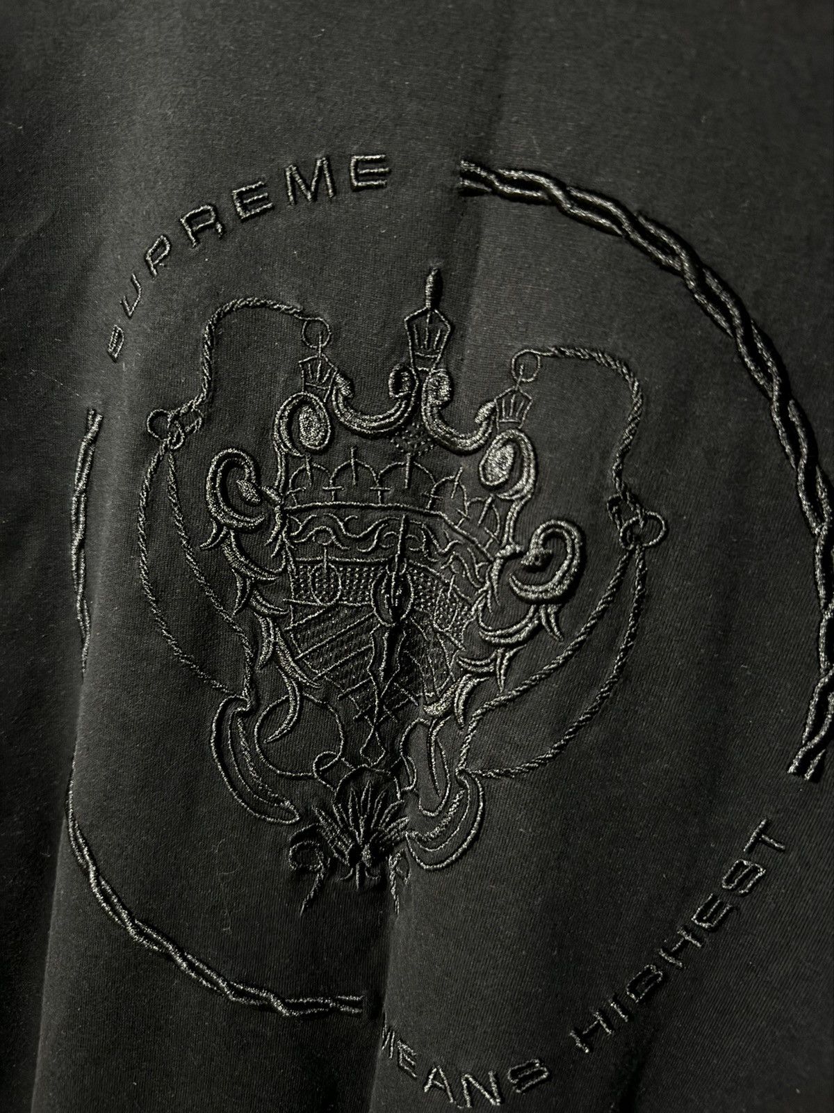 Supreme Supreme Streetwear Embroidered Logo Long Sleeve T-shirt Size US L / EU 52-54 / 3 - 4 Thumbnail