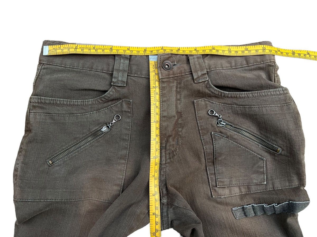 Japanese Brand Rare Japan Gothic Bondage Flare Pants 27x28 Size 27" / US 4 / IT 40 - 10 Thumbnail