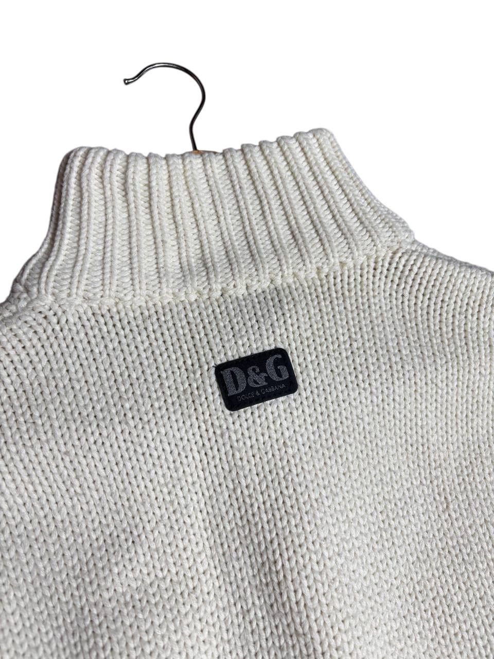 Dolce & Gabbana Dolce & Gabbana Button Wool Knit Cardigan Sweater Vintage Size US L / EU 52-54 / 3 - 3 Thumbnail