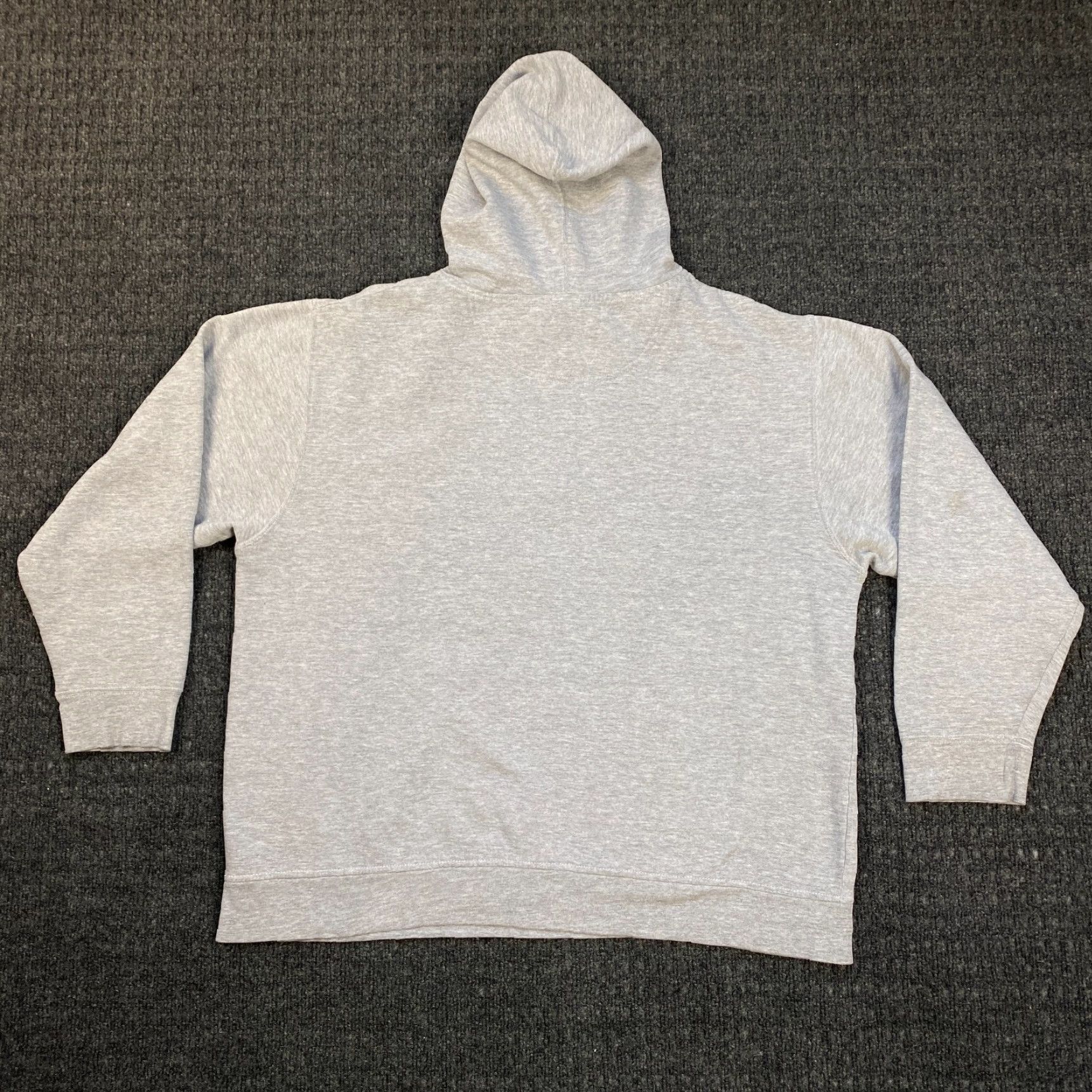 John Deere VINTAGE John Deere Hoodie College Style Hooded Sweater Heather Gray XL Spellout Size US XL / EU 56 / 4 - 3 Thumbnail