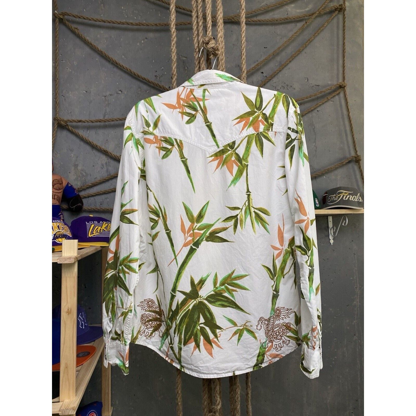 Mambo Vintage HO Daddy Mambo Tropical Pattern Button Up Shirt Size US M / EU 48-50 / 2 - 14 Thumbnail